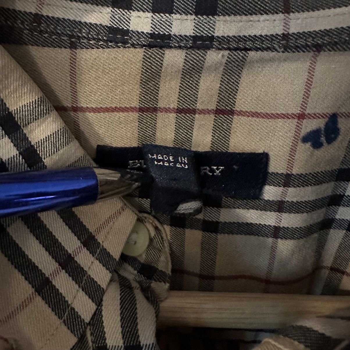 Burberry × Vintage Vintage Burberry Shirt Size US M / EU 48-50 / 2 - 4 Thumbnail