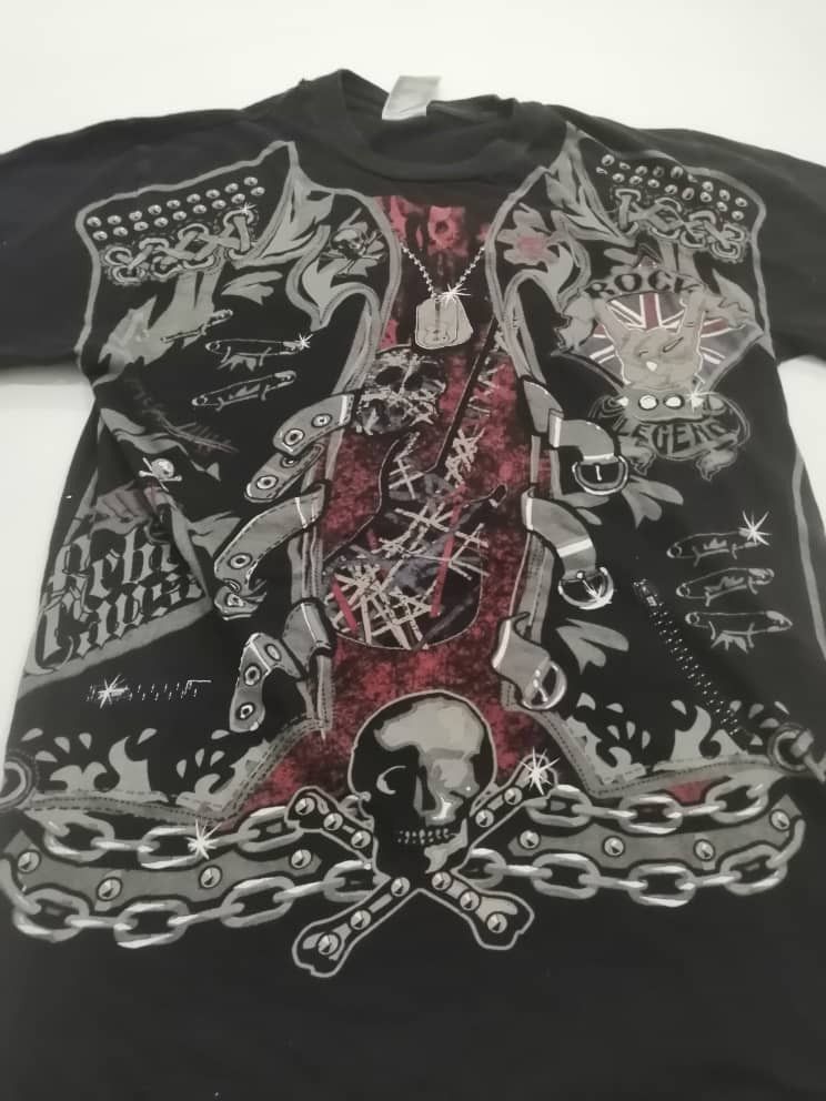 Seditionaries Rock Legend Skull Tee Punk design Size US S / EU 44-46 / 1 - 2 Thumbnail