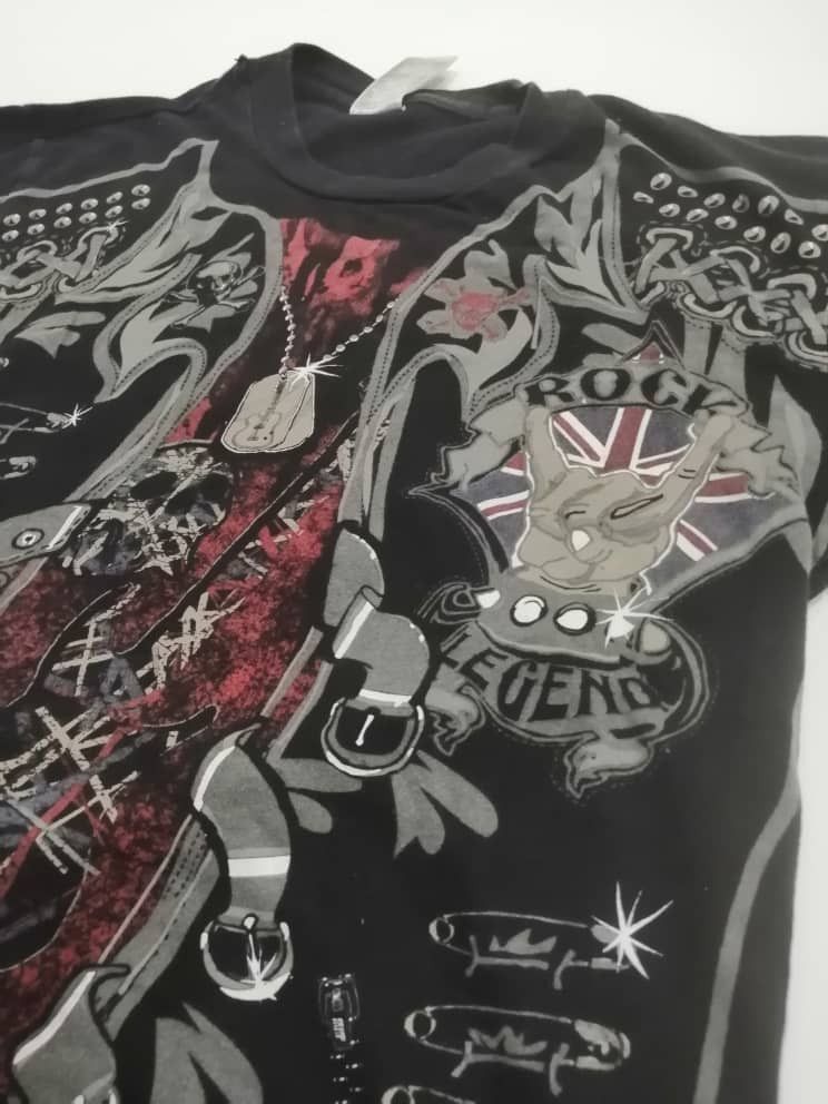 Seditionaries Rock Legend Skull Tee Punk design Size US S / EU 44-46 / 1 - 3 Thumbnail
