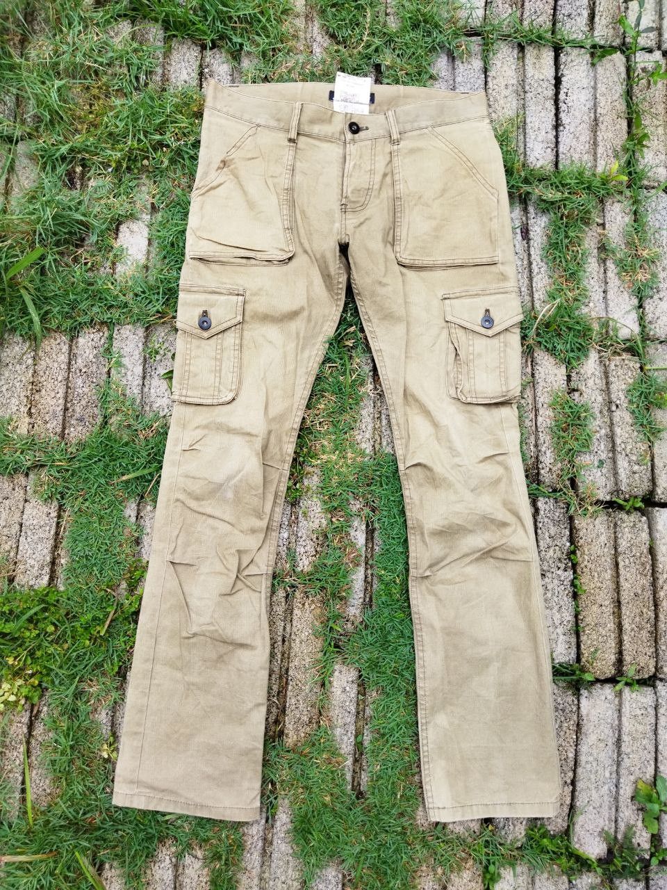 Katharine Hamnett London Vintage Hamnett 6 Pocket Utility Tactical Cargo Pants Size US 31 - 1 Thumbnail