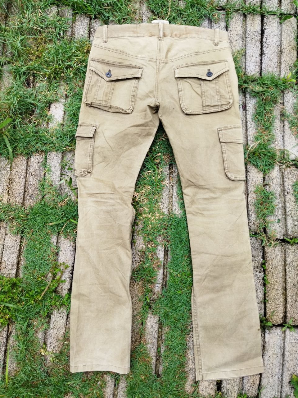 Katharine Hamnett London Vintage Hamnett 6 Pocket Utility Tactical Cargo Pants Size US 31 - 8 Thumbnail