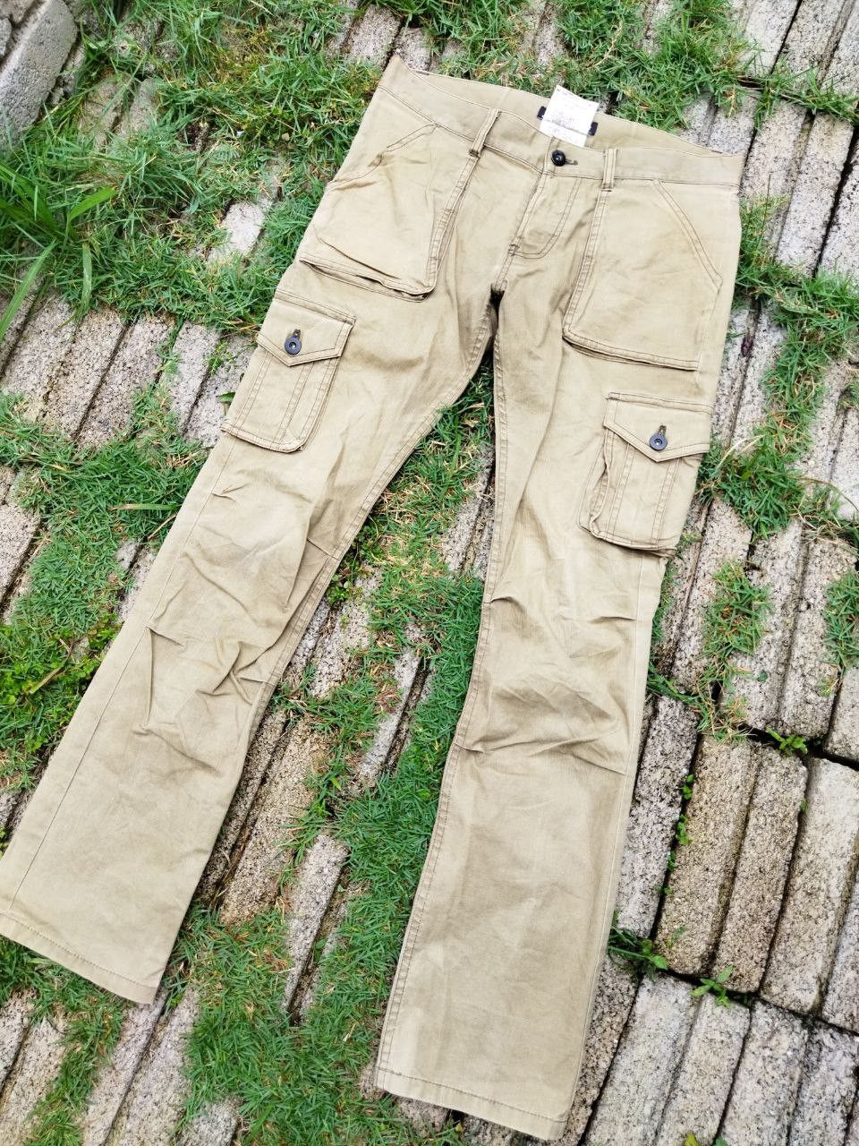 Katharine Hamnett London Vintage Hamnett 6 Pocket Utility Tactical Cargo Pants Size US 31 - 2 Thumbnail