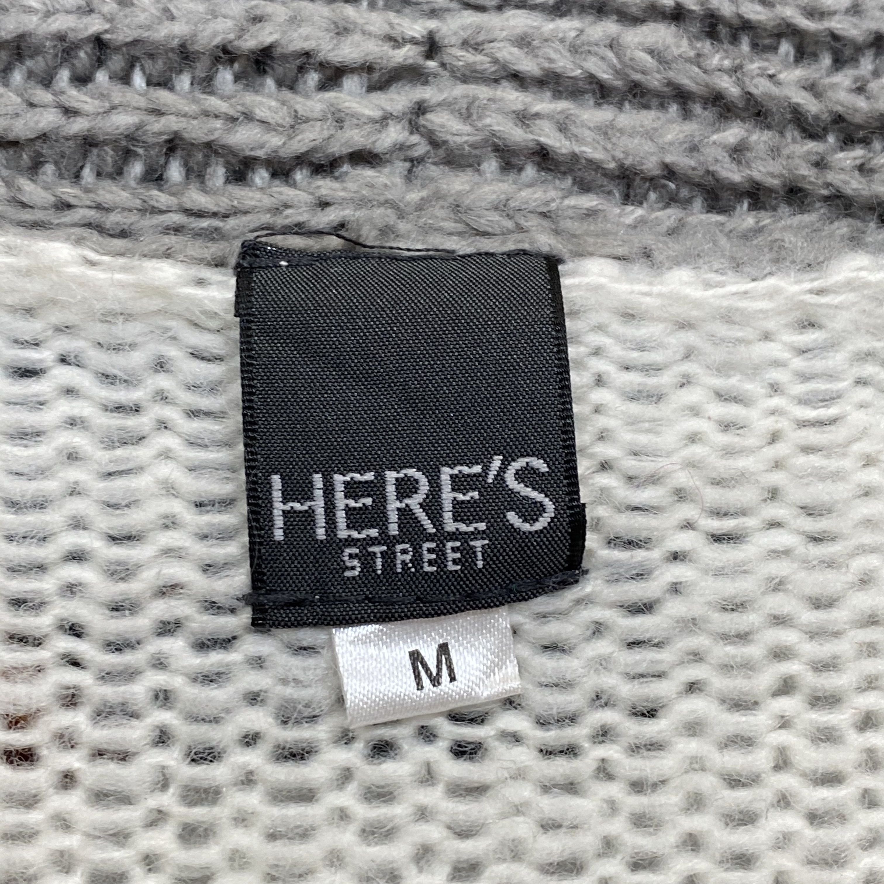 Japanese Brand Here's Street Japanese Knitwear Cardigan Size US M / EU 48-50 / 2 - 5 Thumbnail