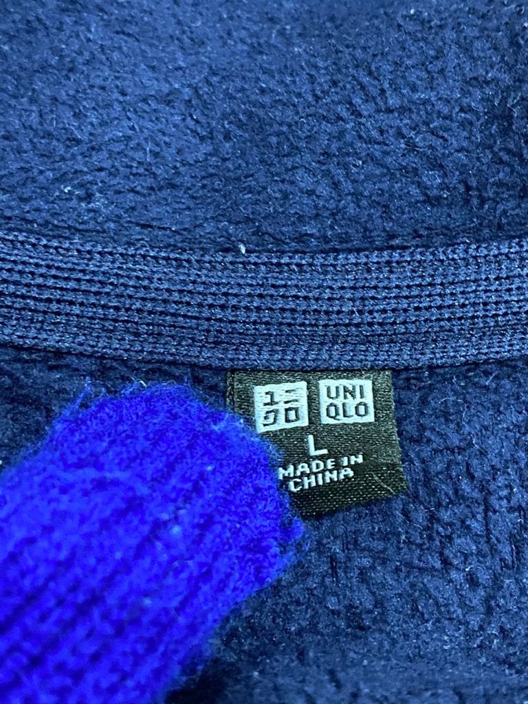 Japanese Brand × Uniqlo Japanese Uniqlo Printed Fleece Zipper Light Jackets Size US M / EU 48-50 / 2 - 9 Thumbnail