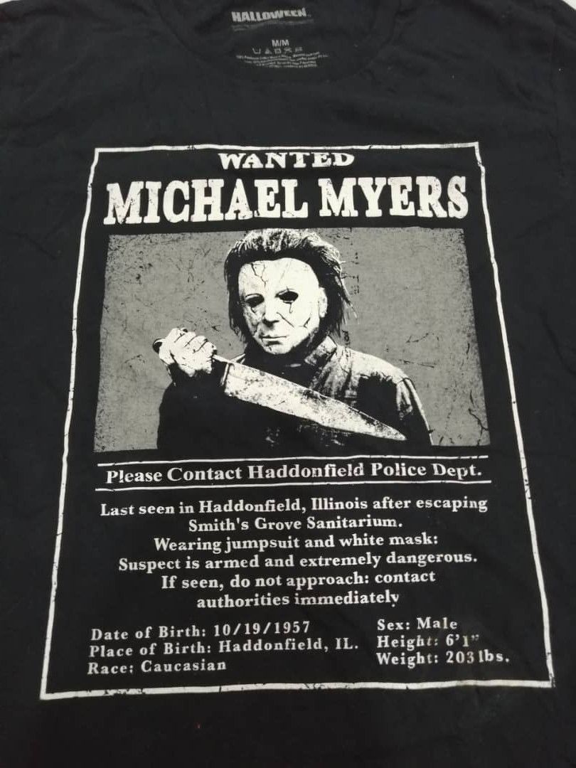 Other Wanted Michael Myers Tees Printed Tshirt Size US S / EU 44-46 / 1 - 2 Thumbnail