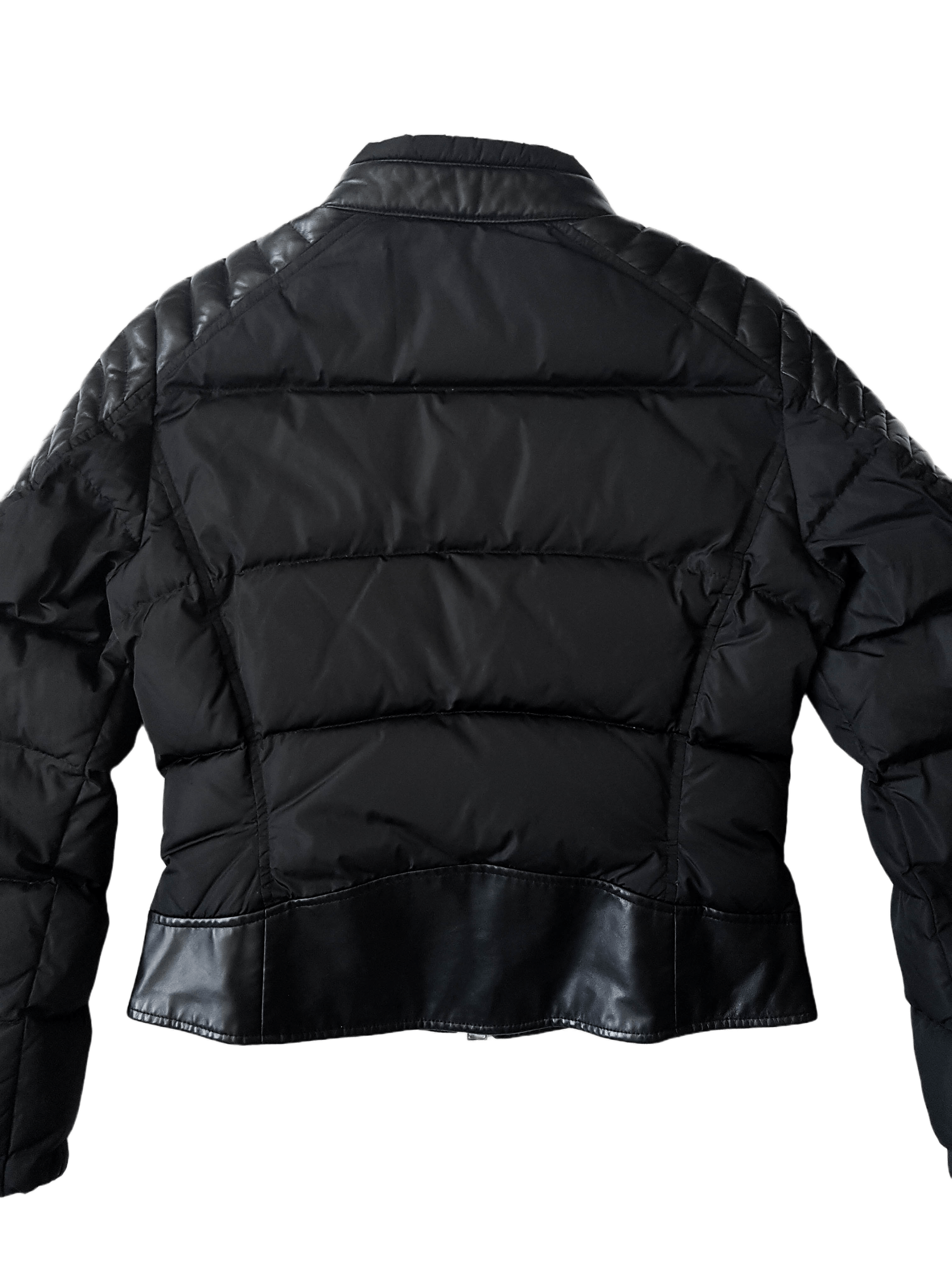 Moncler Leather Down Puffer Jacket - Clematis Giubotto - UNISEX Size M / US 6-8 / IT 42-44 - 10 Thumbnail