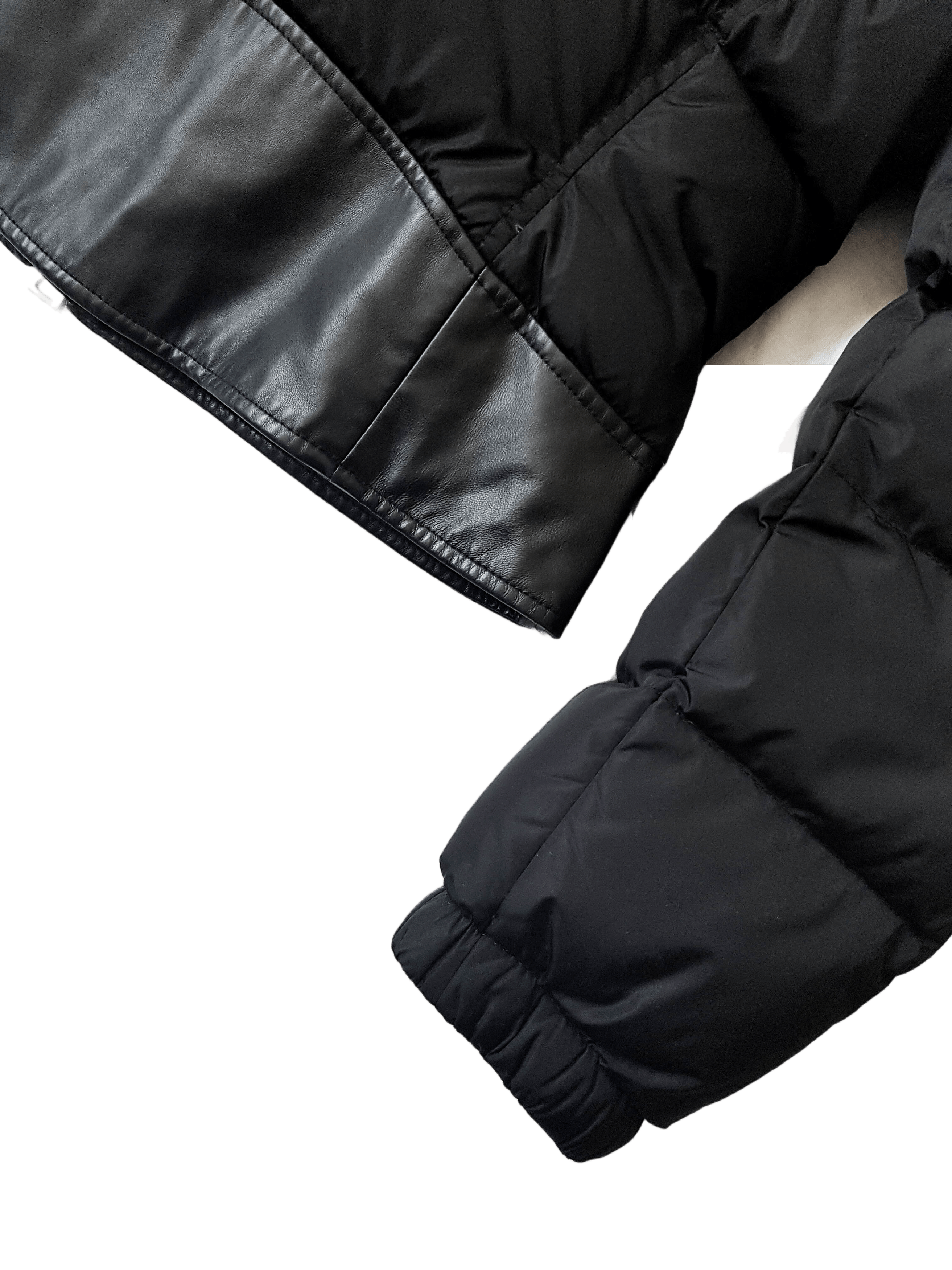 Moncler Leather Down Puffer Jacket - Clematis Giubotto - UNISEX Size M / US 6-8 / IT 42-44 - 12 Thumbnail