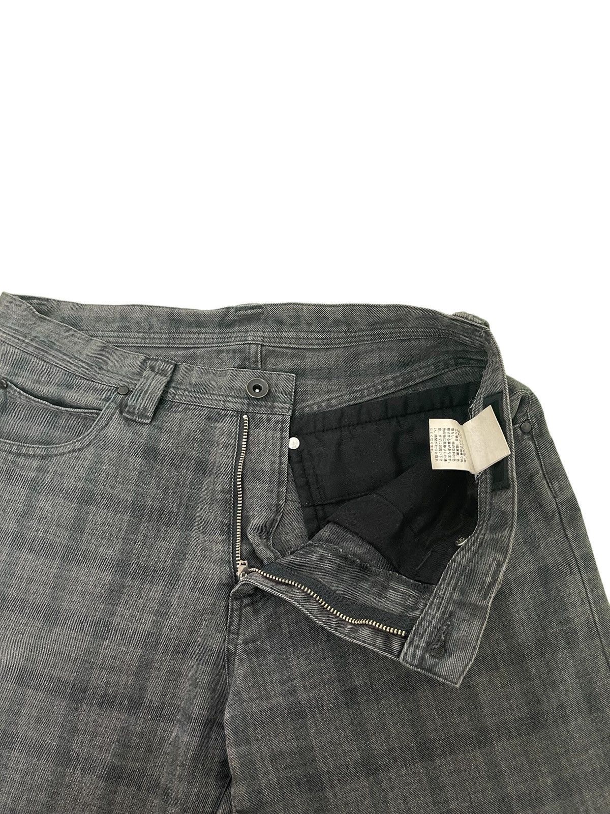 Japanese Brand Flare Jeans Comme Ca Ism Checked Pant Boot Cut 26🟦 Size US 30 / EU 46 - 9 Thumbnail