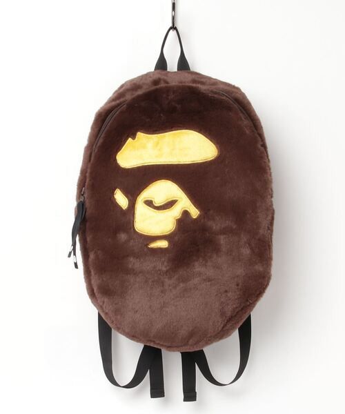 BAPE Ape Head Day Pack Backpack Brown