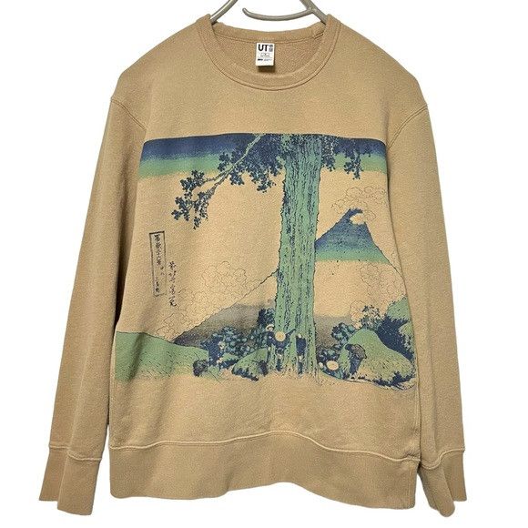 Relaxed Unisex Sweatshirt – Japan Arts UKIYOE White Hawk