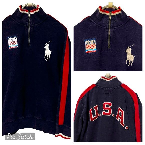 Vintage Ralph Lauren Track Jacket 90s Polo New York Finest