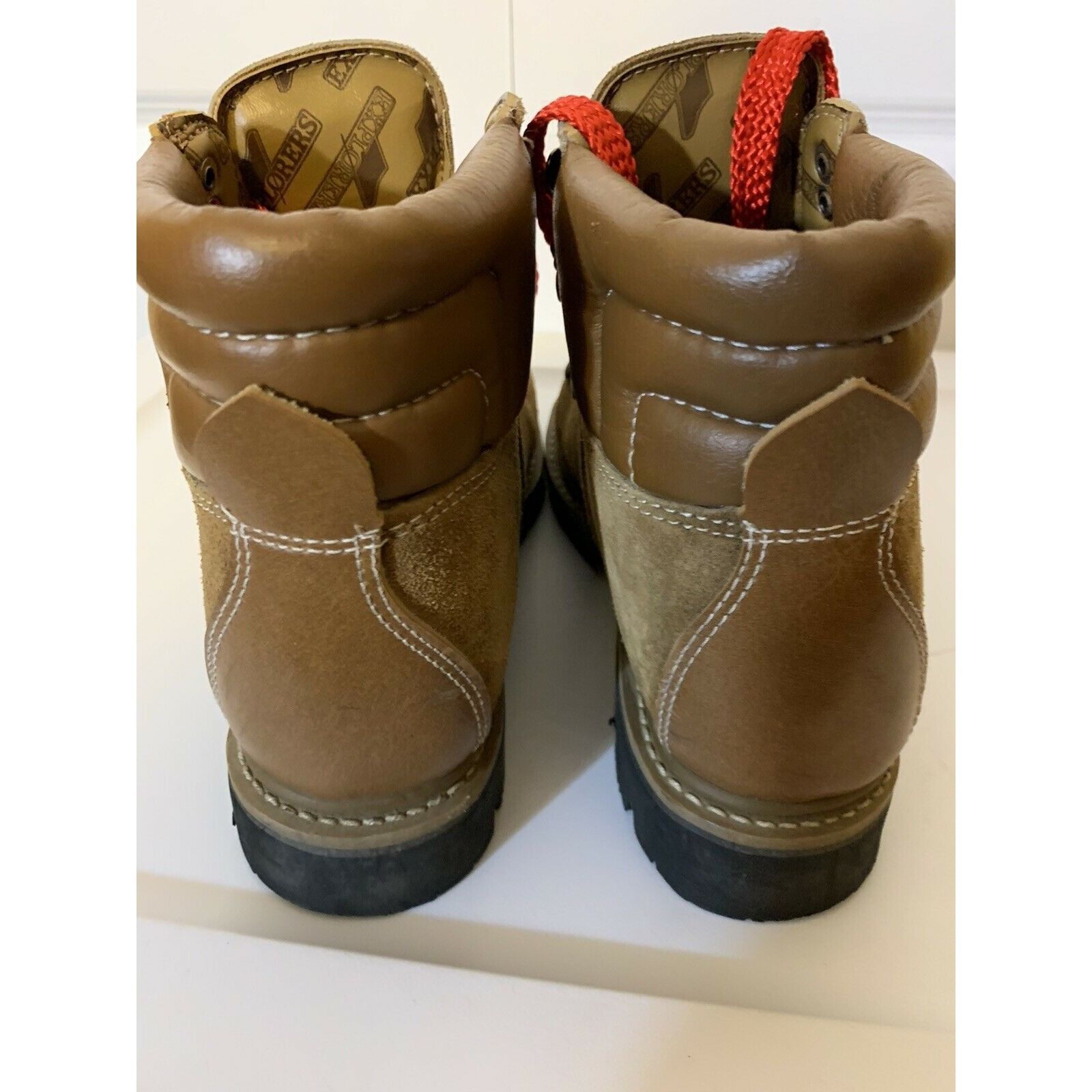 Other Explorers Mountain Men’s Sz 5 Ankle Boots Hiking Brown Leath Size US 5 / EU 37 - 10 Thumbnail