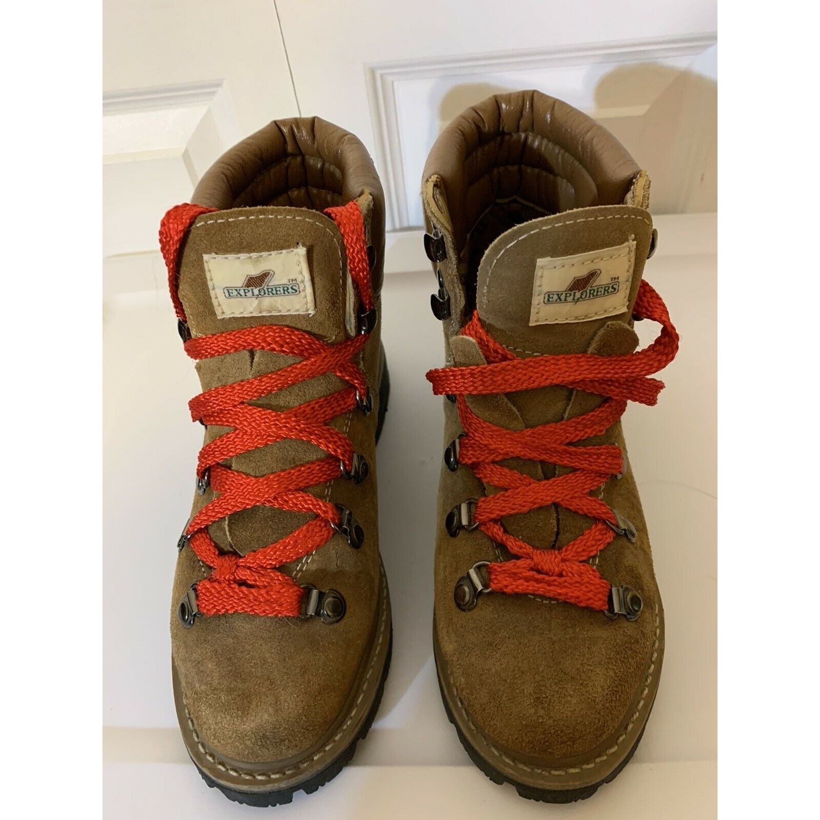 Other Explorers Mountain Men’s Sz 5 Ankle Boots Hiking Brown Leath Size US 5 / EU 37 - 3 Thumbnail