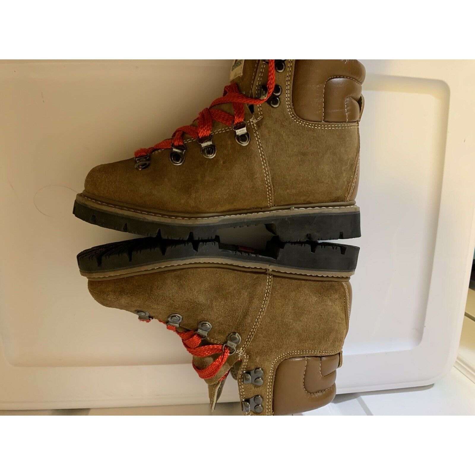 Other Explorers Mountain Men’s Sz 5 Ankle Boots Hiking Brown Leath Size US 5 / EU 37 - 8 Thumbnail
