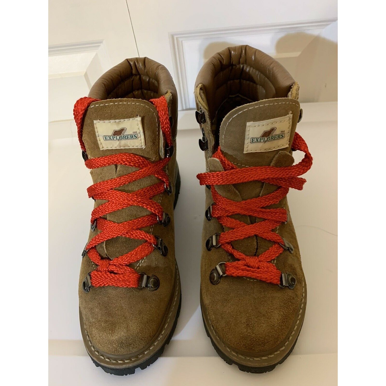 Other Explorers Mountain Men’s Sz 5 Ankle Boots Hiking Brown Leath Size US 5 / EU 37 - 2 Thumbnail