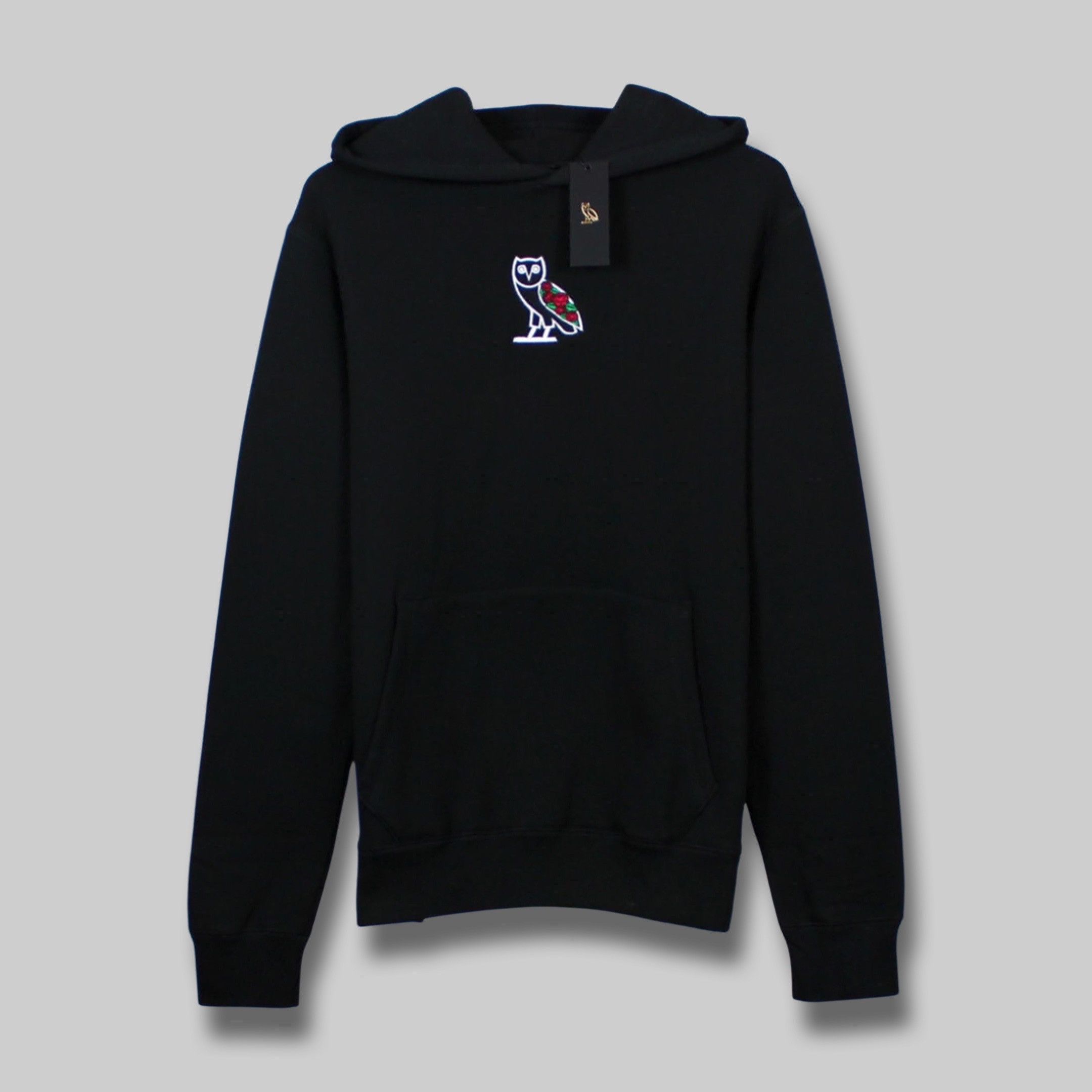 Drake Nike Octobers Very Own RARE OVO X CLB SANDRA S ROSE EMBROIDERED OWL HOODIE Grailed