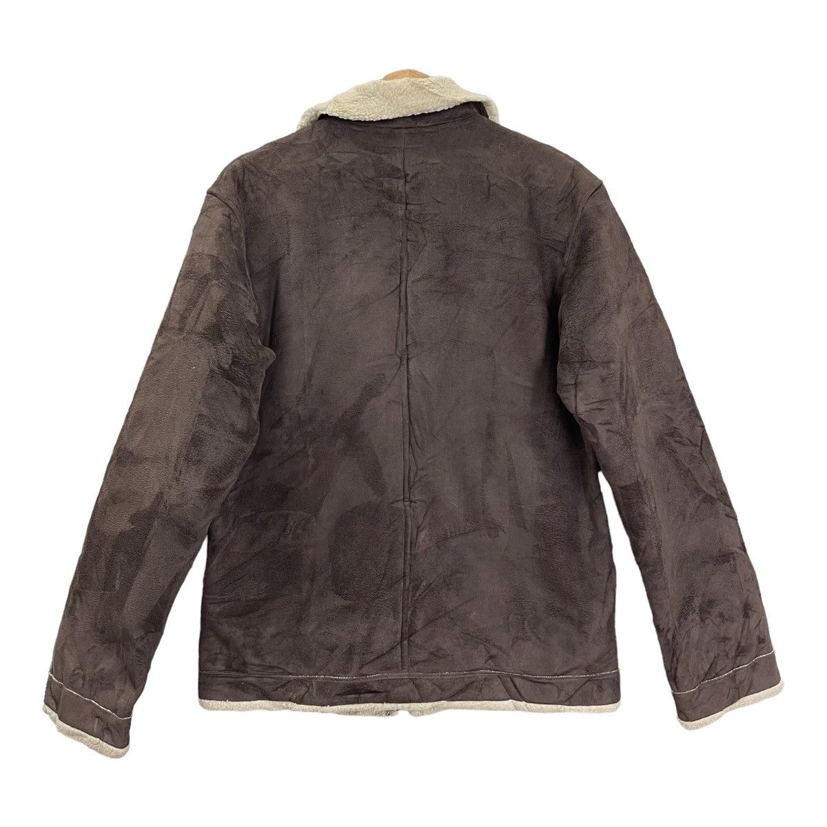 Japanese Brand × Nicole Club × Vintage Vintage Nicole Club For Men Sherpa Jacket Bomber Retro Style Size US M / EU 48-50 / 2 - 6 Thumbnail