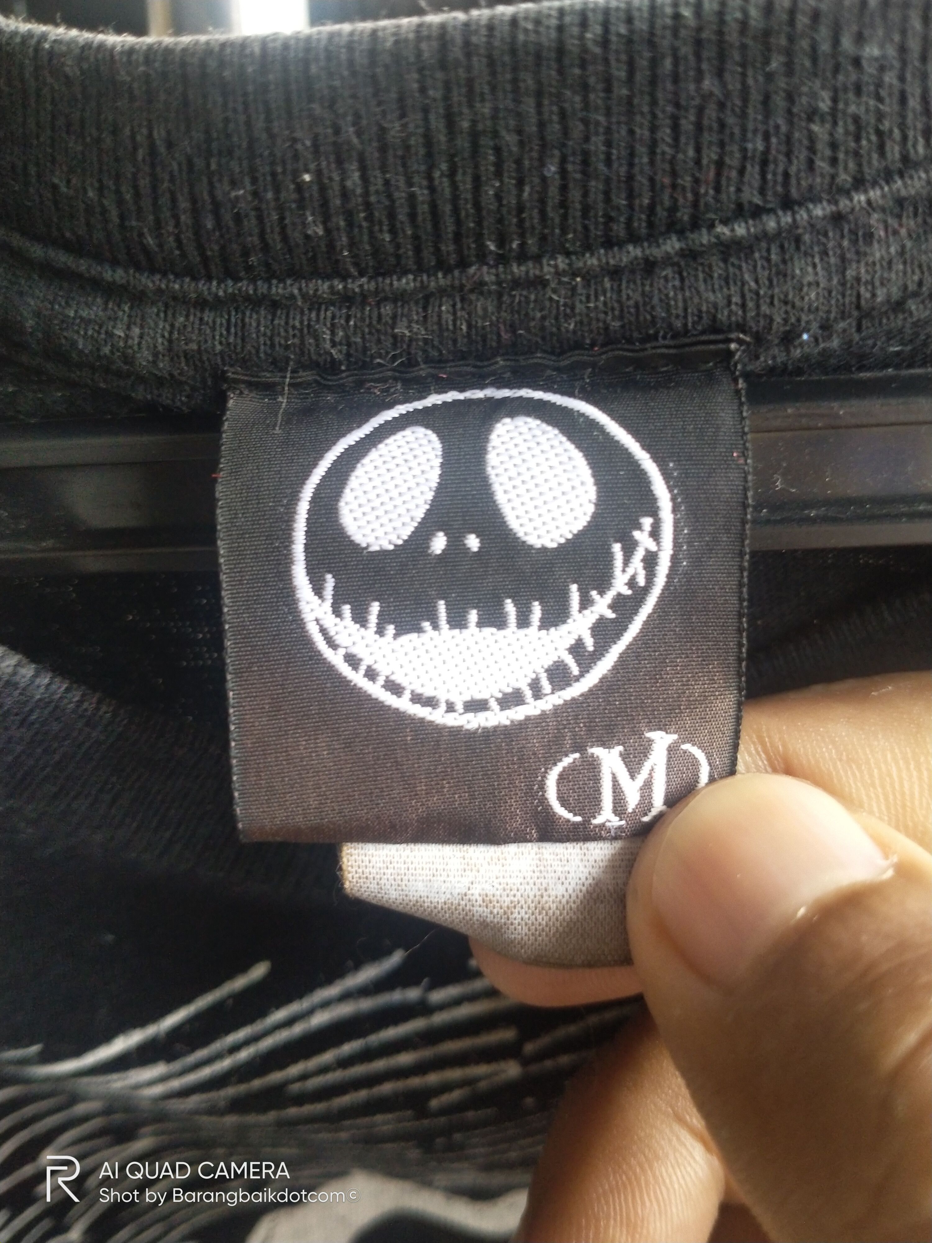 Cartoon Network × Vintage Vintage Y2K Nightmare Before Christmas raglan fleece shirts Size US L / EU 52-54 / 3 - 10 Thumbnail