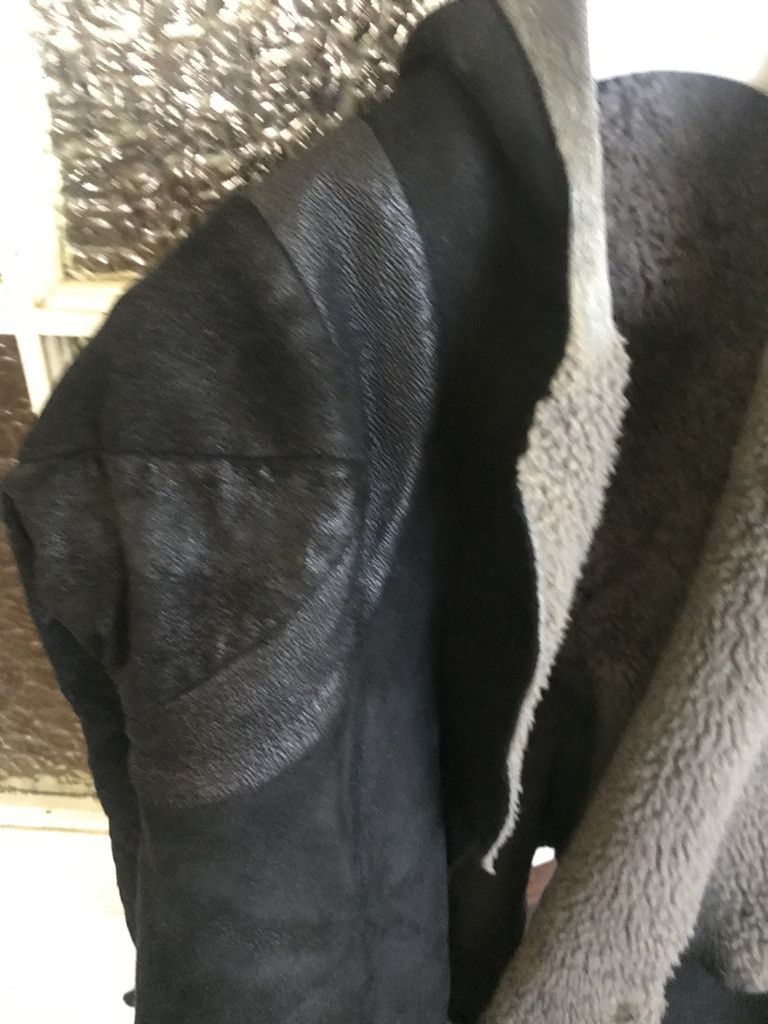 Isaac Sellam Experience Shearling / Leather Coat Size M / US 6-8 / IT 42-44 - 2 Thumbnail