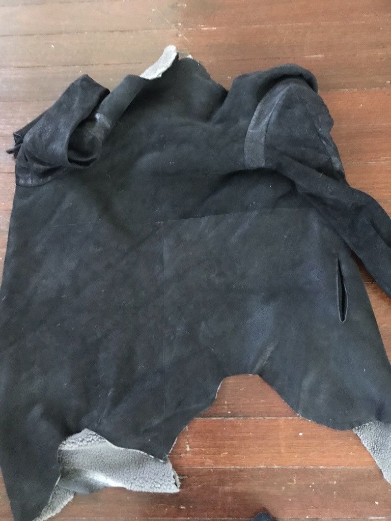 Isaac Sellam Experience Shearling / Leather Coat Size M / US 6-8 / IT 42-44 - 10 Thumbnail