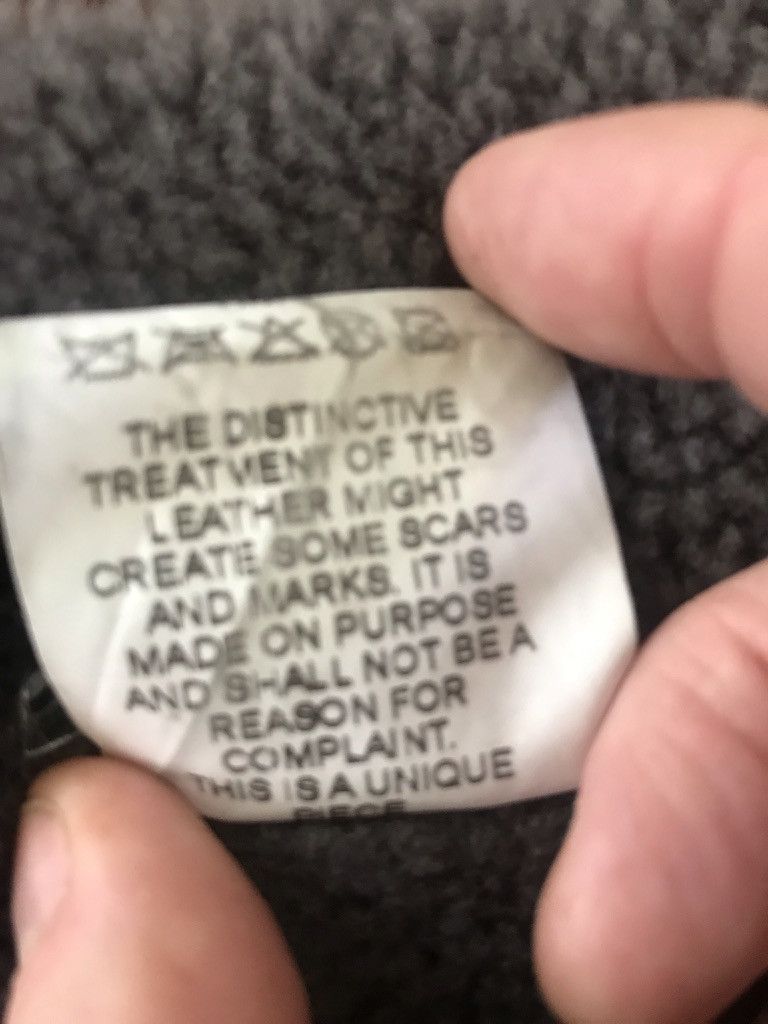 Isaac Sellam Experience Shearling / Leather Coat Size M / US 6-8 / IT 42-44 - 14 Thumbnail