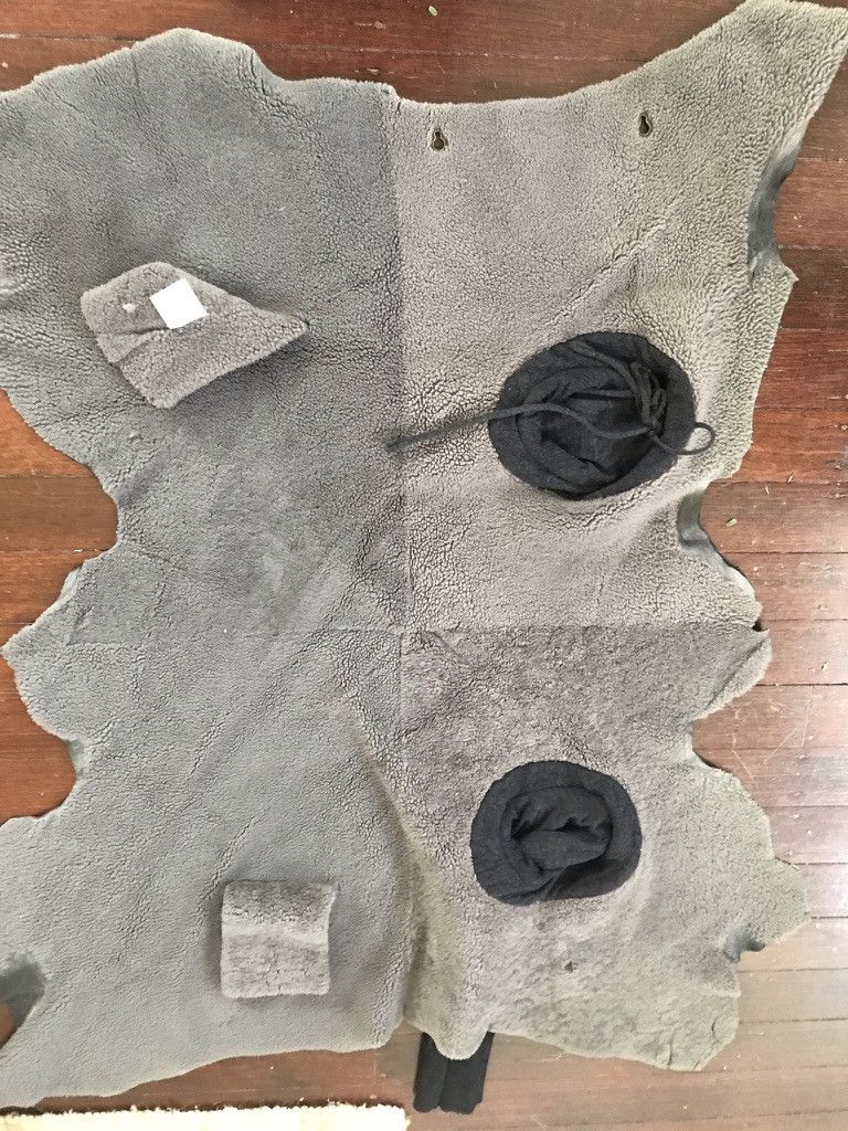 Isaac Sellam Experience Shearling / Leather Coat Size M / US 6-8 / IT 42-44 - 9 Thumbnail