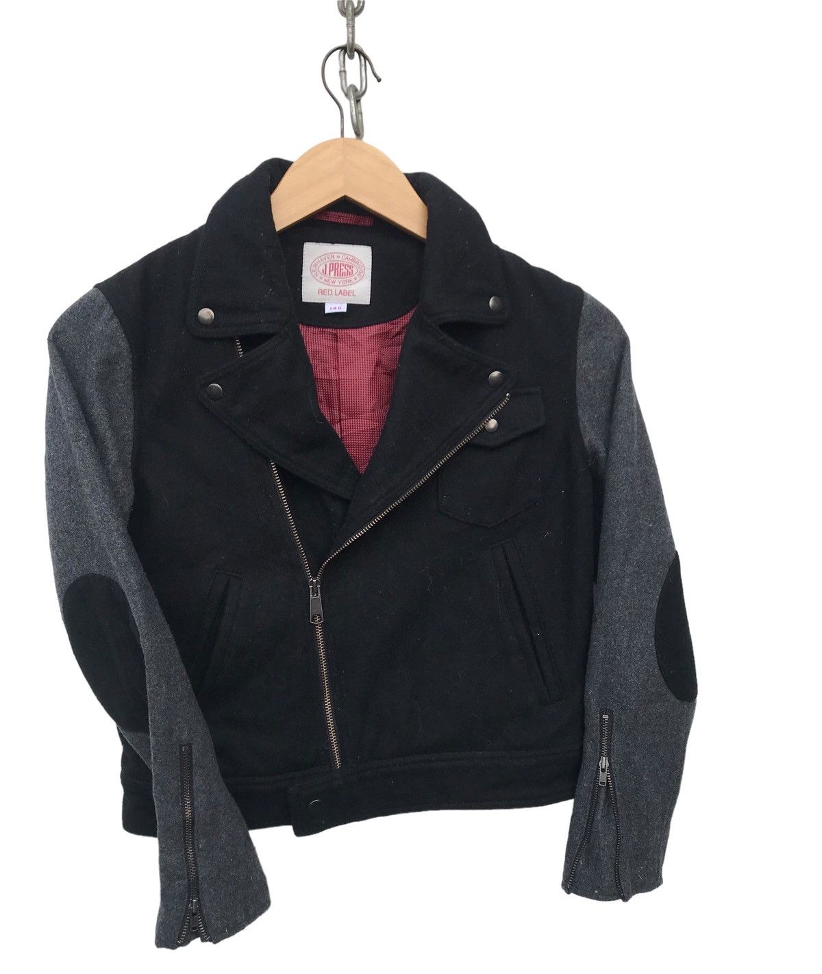 J. Press J Press Red Label Women Double Collar Bikers Jacket Size S / US 4 / IT 40 - 4 Thumbnail