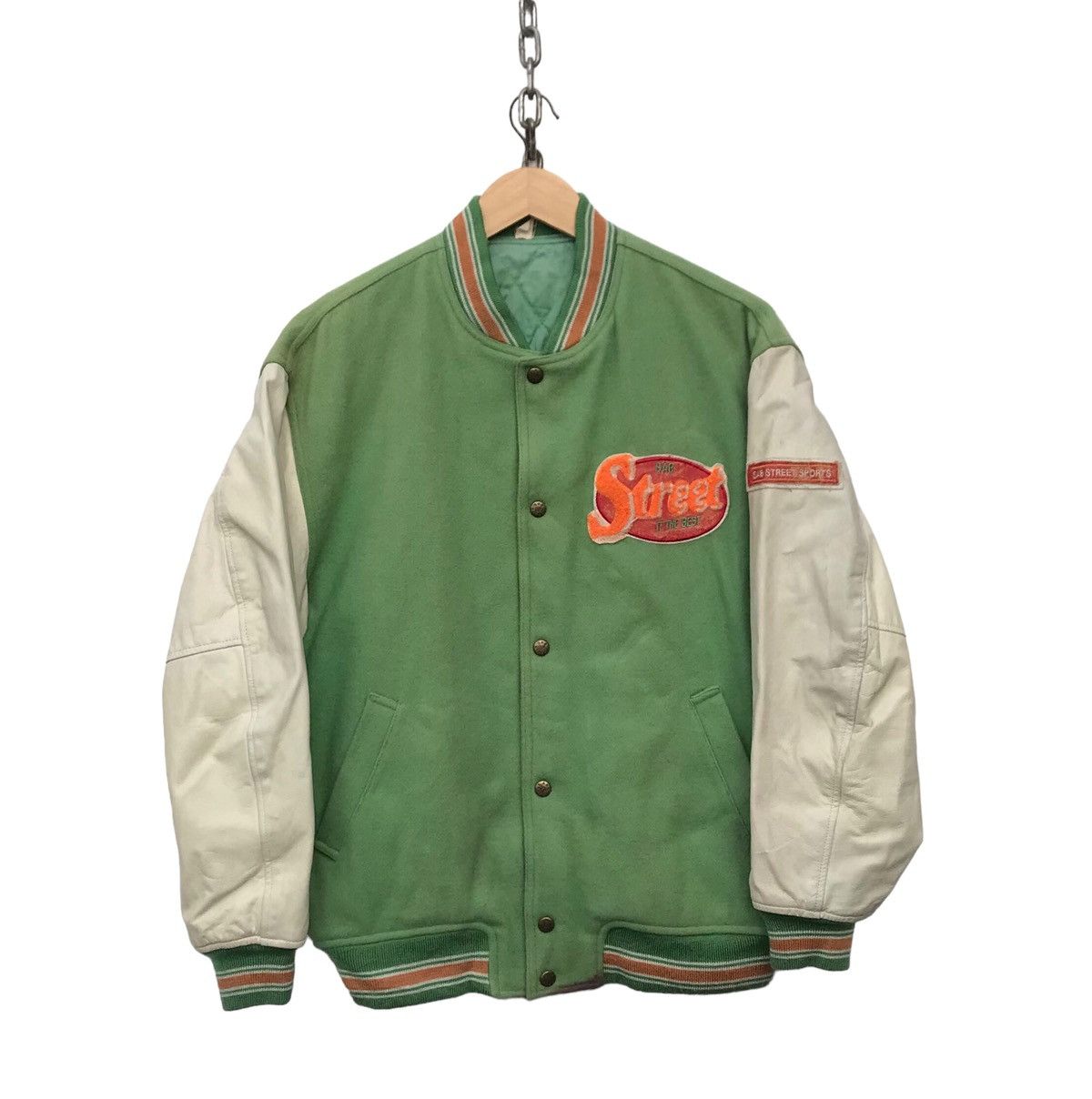 Japanese Brand Vintage Atelier Sab Varsity Jacket Streetwear Fashion Jacket Size US M / EU 48-50 / 2 - 2 Thumbnail