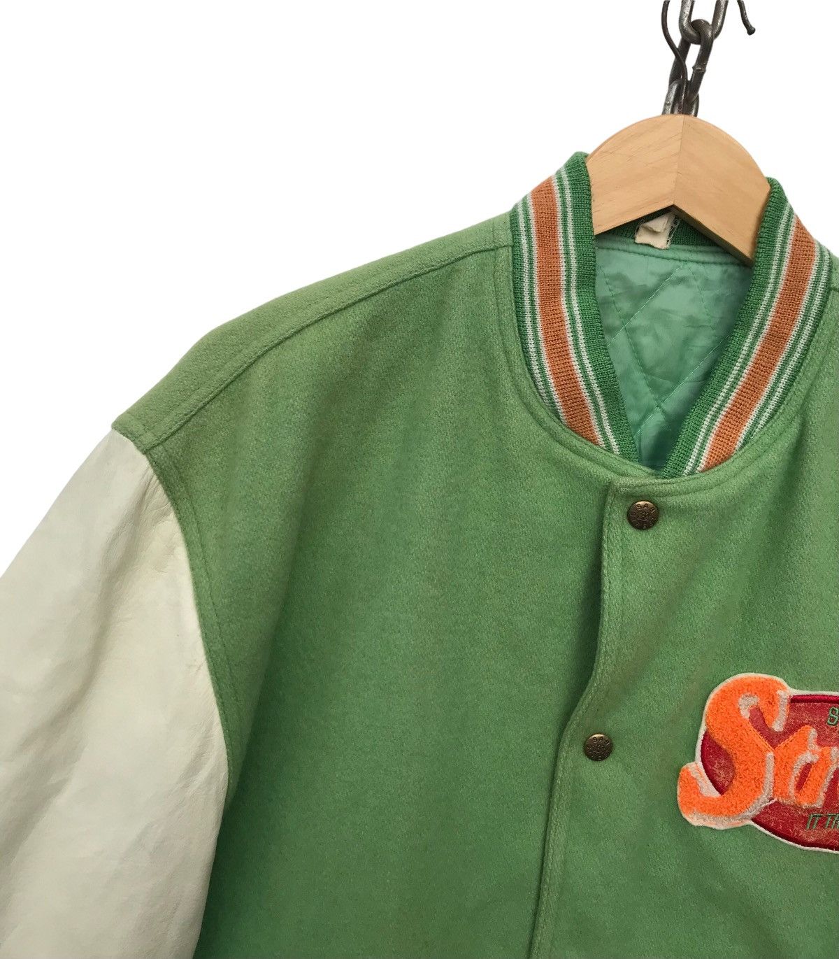 Japanese Brand Vintage Atelier Sab Varsity Jacket Streetwear Fashion Jacket Size US M / EU 48-50 / 2 - 5 Thumbnail