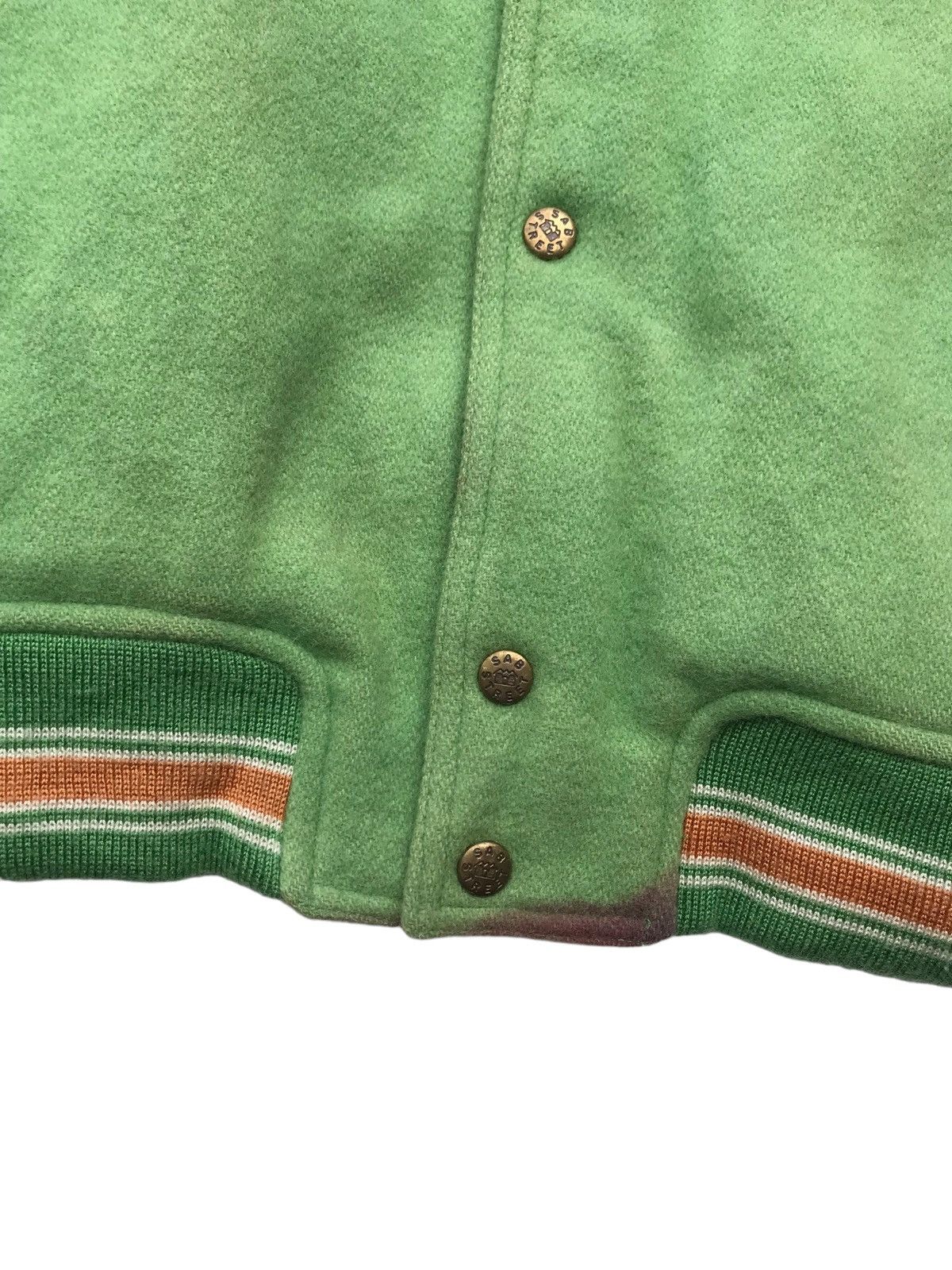Japanese Brand Vintage Atelier Sab Varsity Jacket Streetwear Fashion Jacket Size US M / EU 48-50 / 2 - 10 Thumbnail