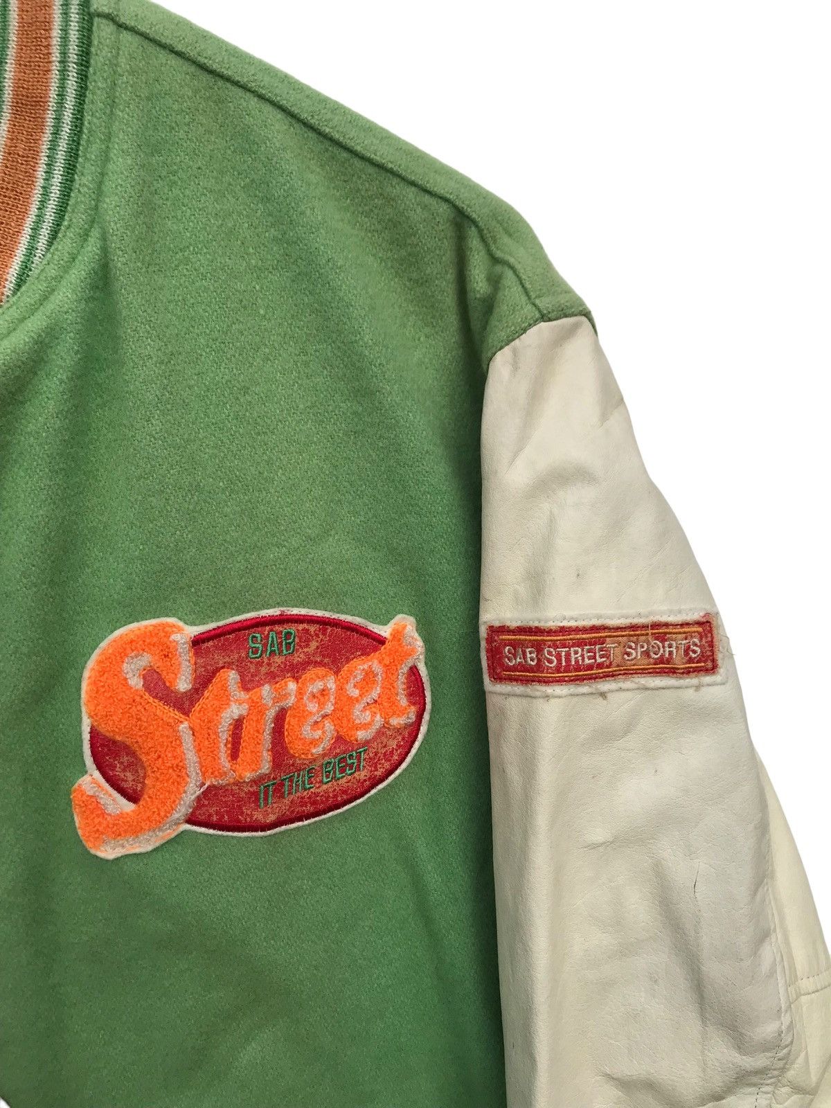 Japanese Brand Vintage Atelier Sab Varsity Jacket Streetwear Fashion Jacket Size US M / EU 48-50 / 2 - 6 Thumbnail