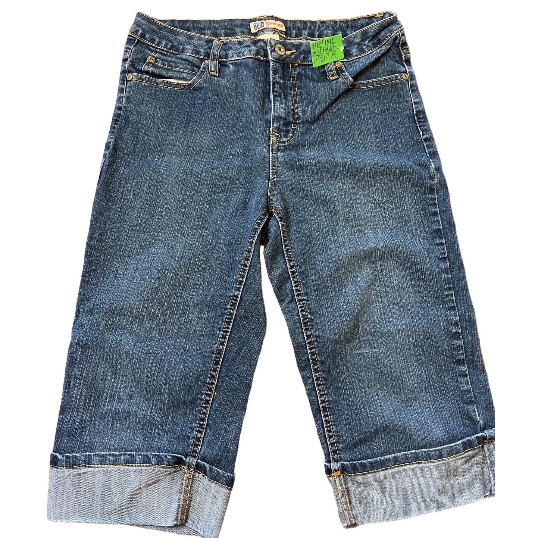 Faded Glory Faded Glory Jean Shorts 4 Youth Women Bermuda Cuffed Grailed