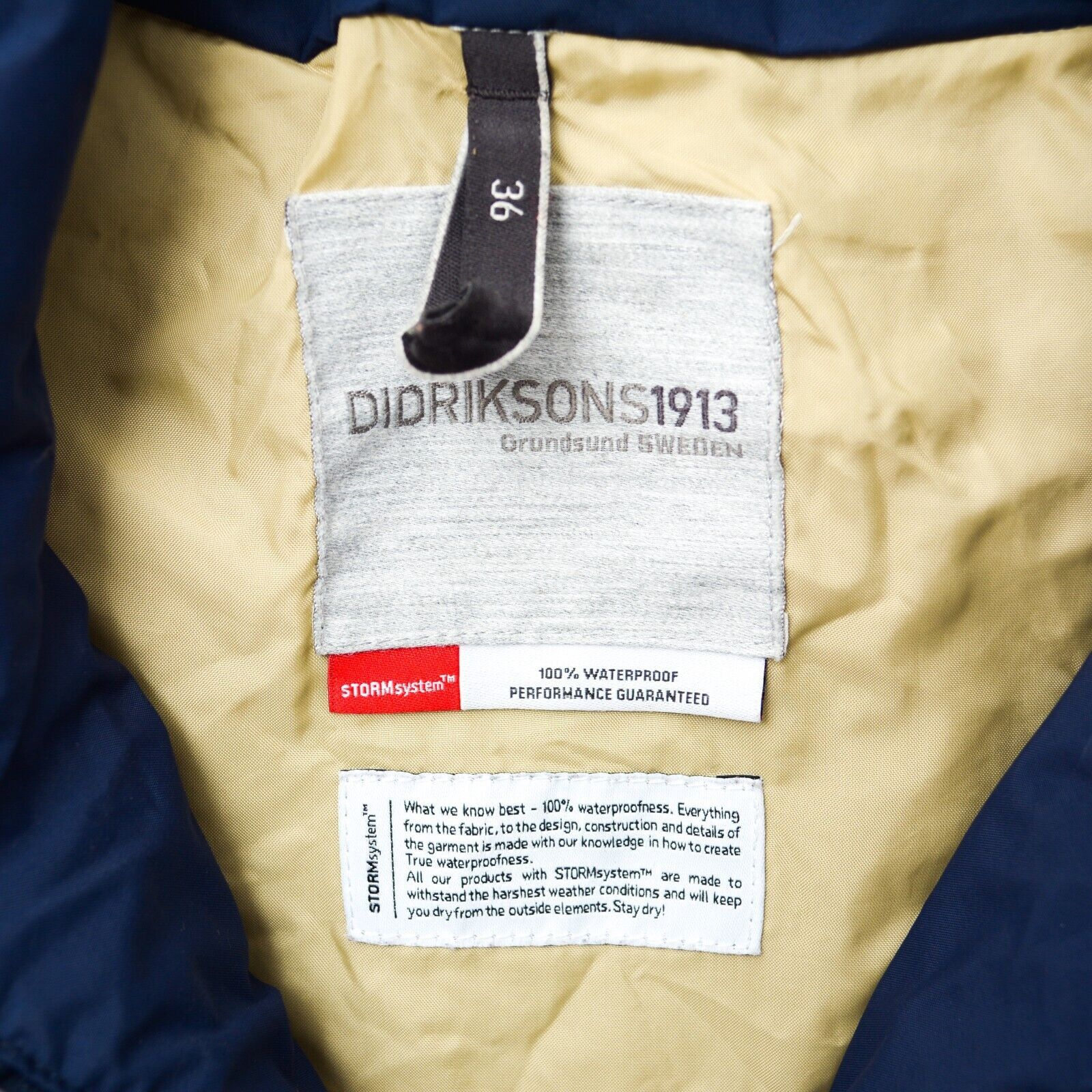 Other Didriksons BOREAL Jacket Women Hooded Rain Coat Windbreaker Size S / US 4 / IT 40 - 3 Thumbnail
