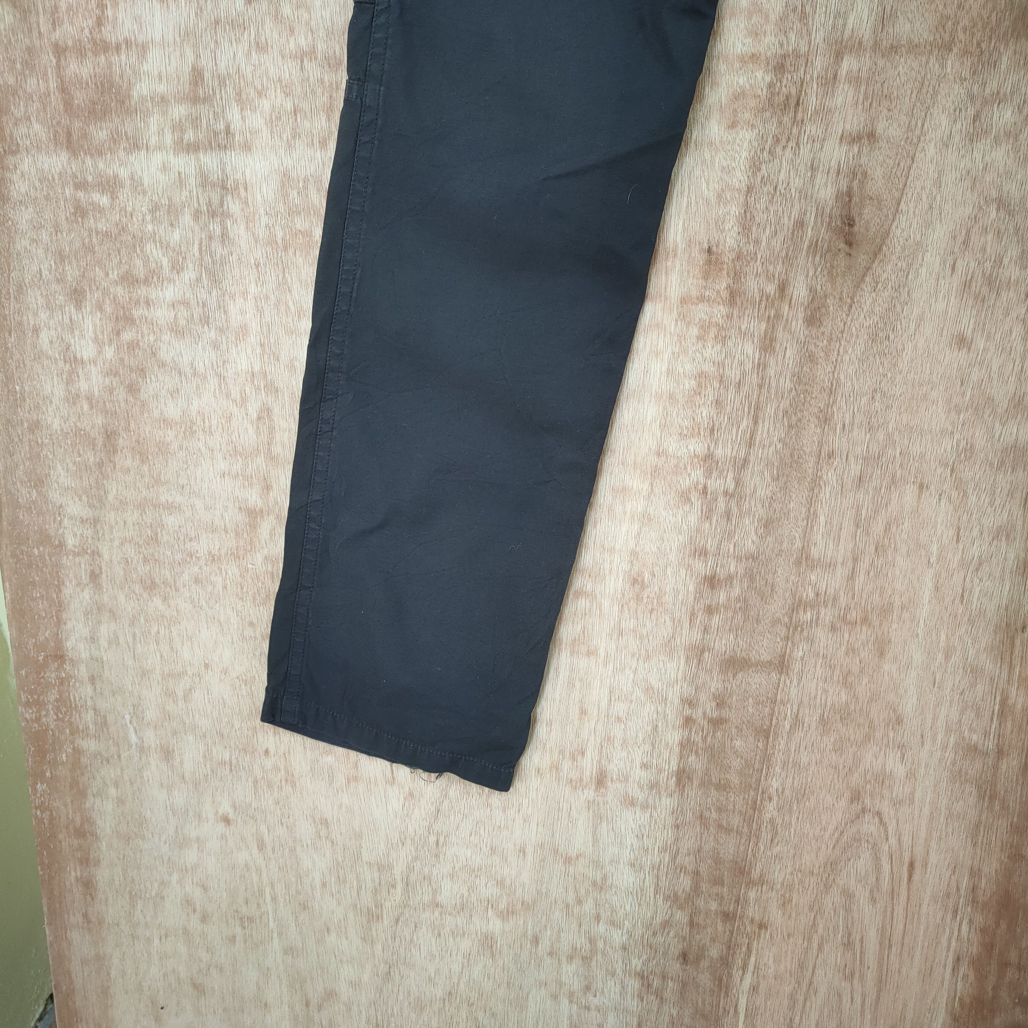 Japanese Brand DOUBLE WAIST DOUBLE KNEE STYLE CARGO PANTS Size US 30 / EU 46 - 15 Thumbnail