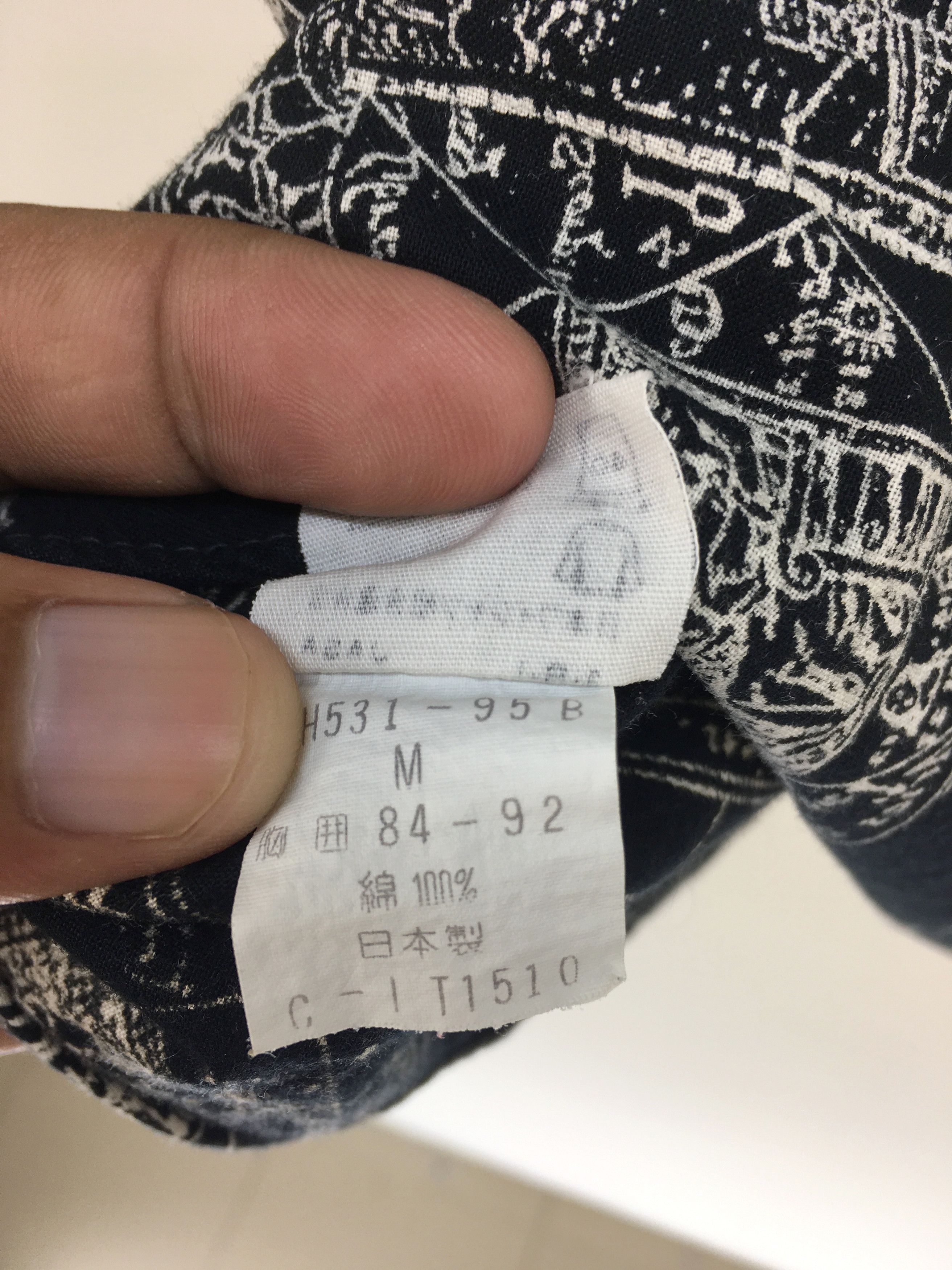 Japanese Brand Vintage MELTON HOUSE Anatomy Button Up Shirt Size US M / EU 48-50 / 2 - 10 Thumbnail
