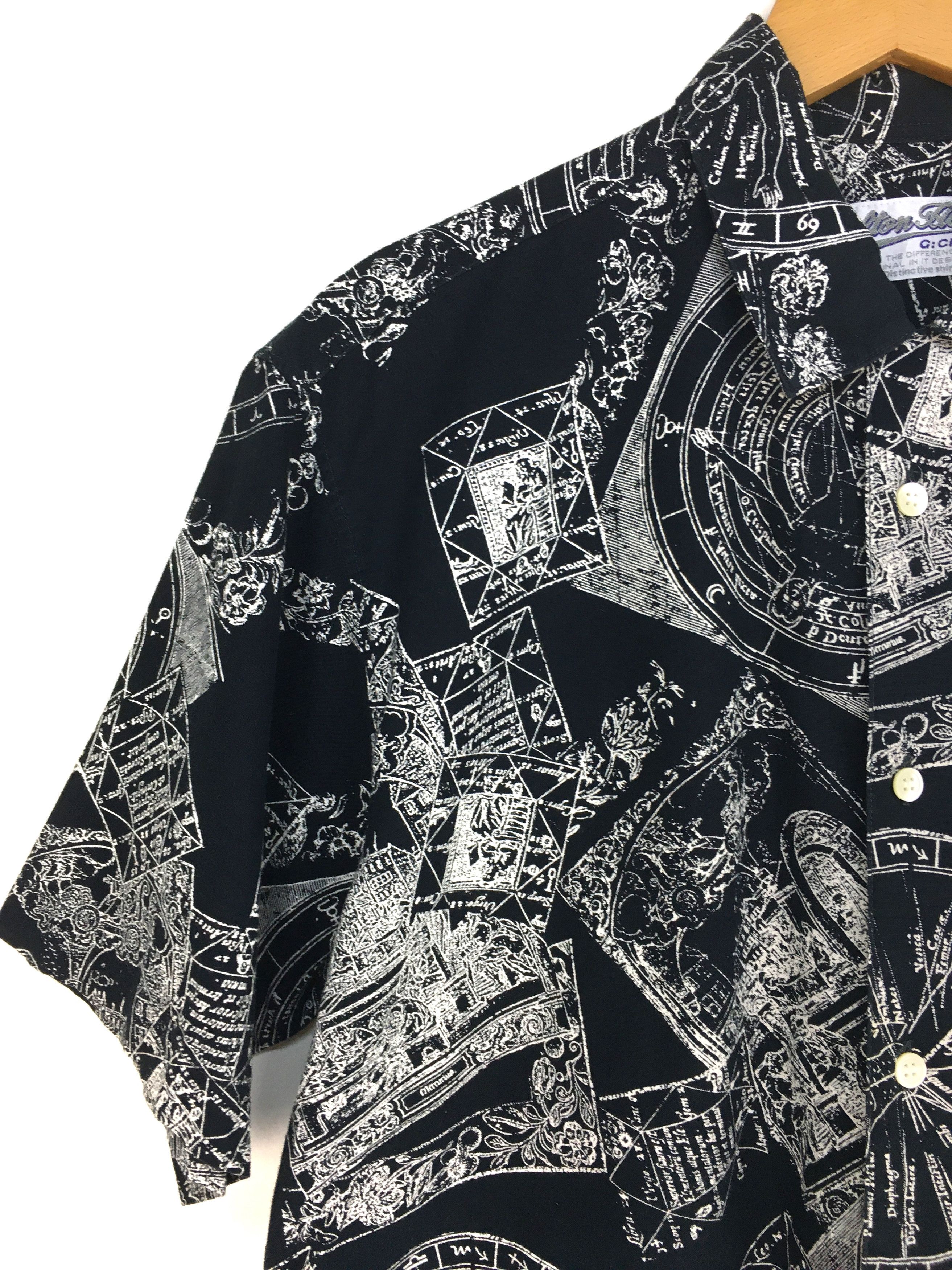 Japanese Brand Vintage MELTON HOUSE Anatomy Button Up Shirt Size US M / EU 48-50 / 2 - 2 Thumbnail