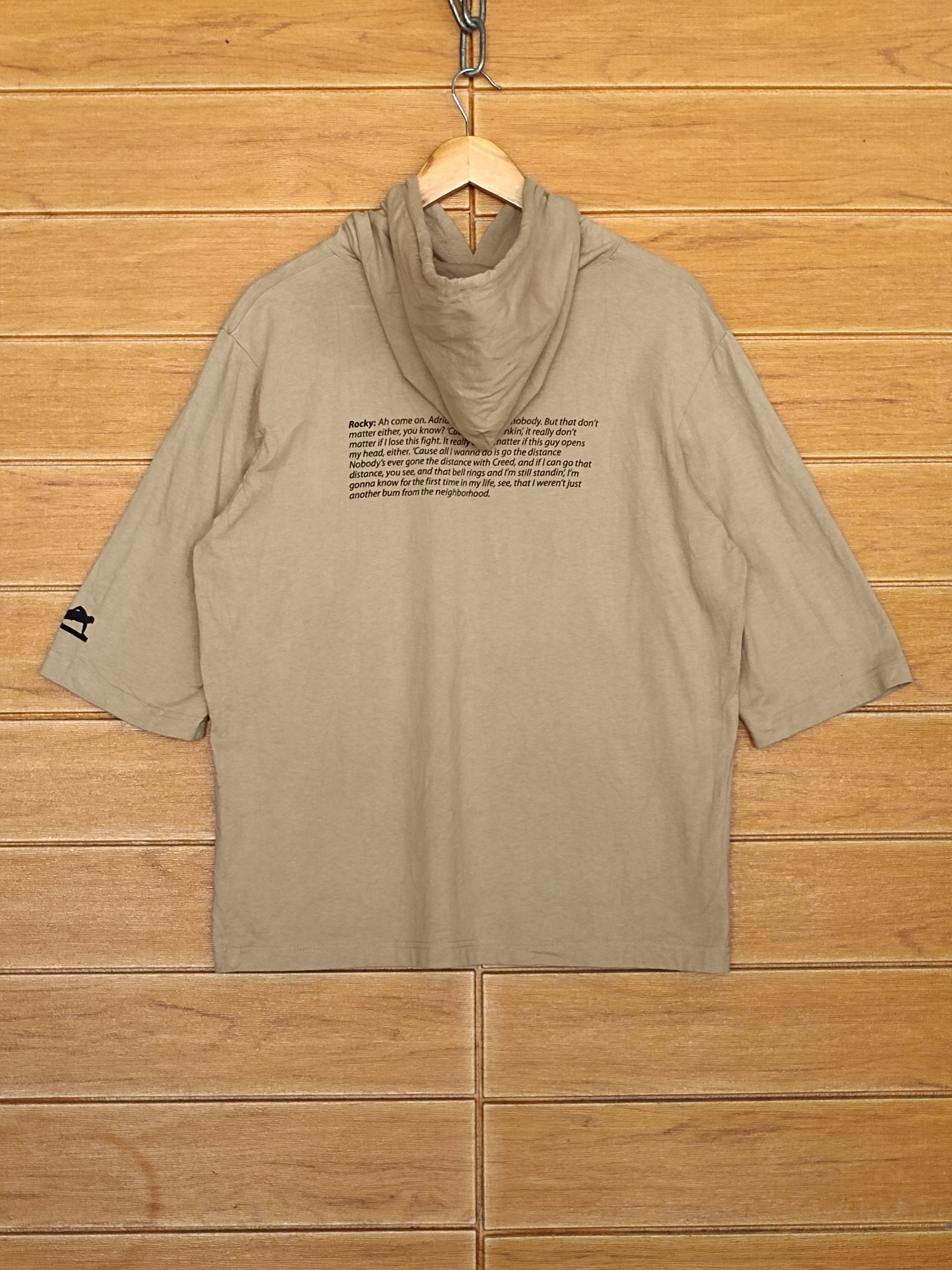 Takeo Kikuchi Takeo Kikuchi X Rocky Hooded T-Shirt Size US L / EU 52-54 / 3 - 6 Thumbnail