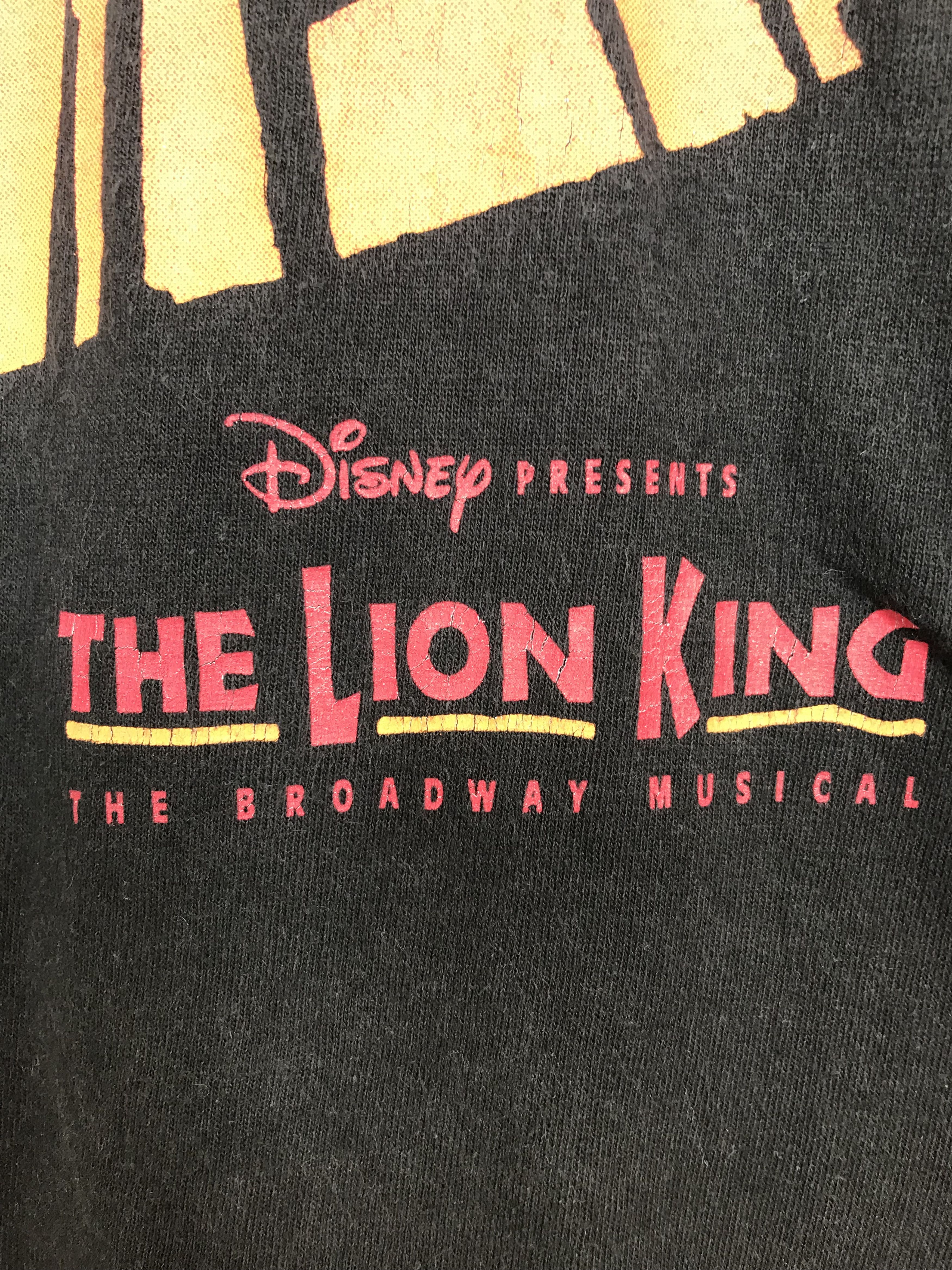 Disney Vintage 90s THE LION KING Disney T-Shirt Size US M / EU 48-50 / 2 - 3 Thumbnail