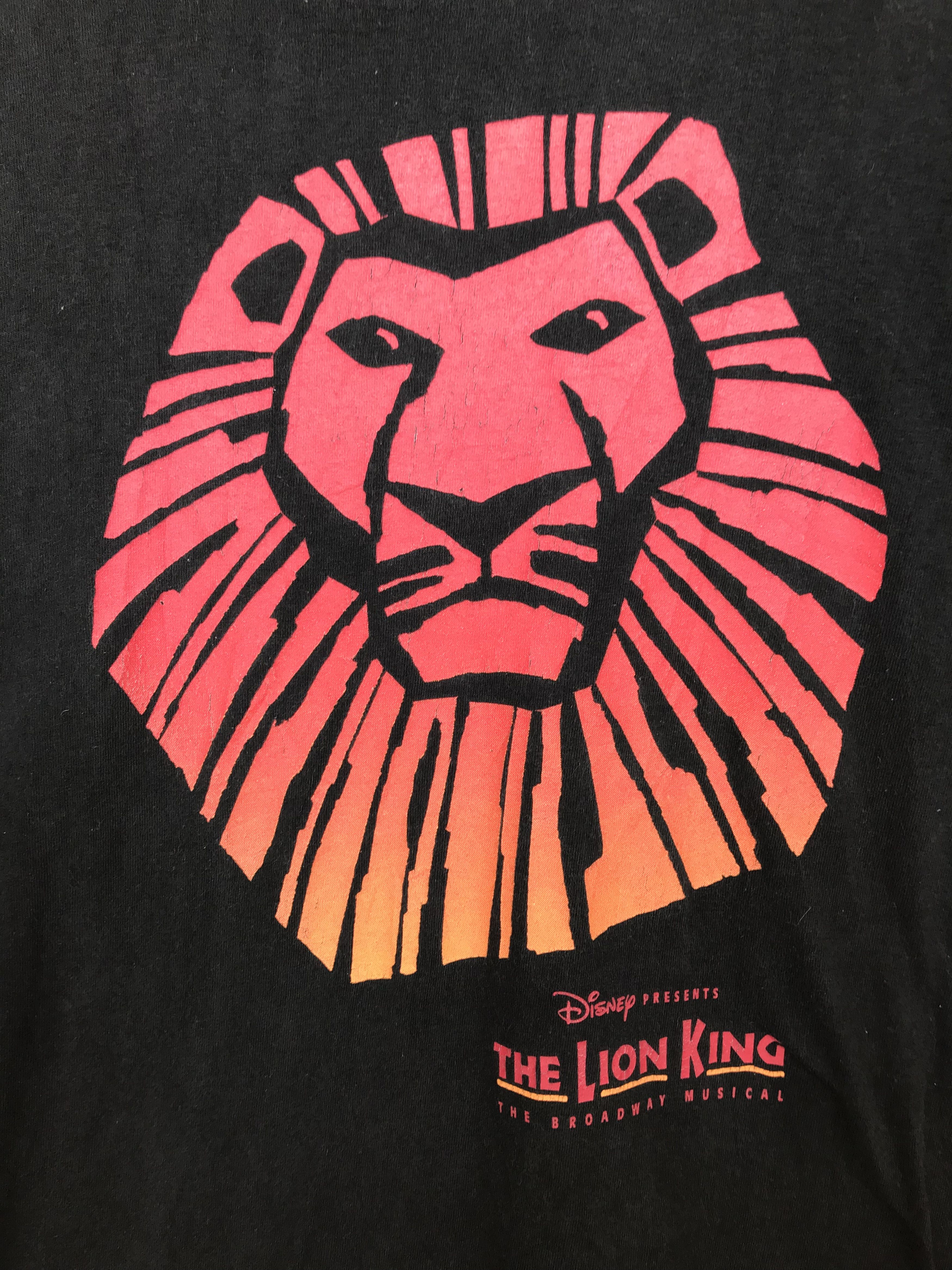 Disney Vintage 90s THE LION KING Disney T-Shirt Size US M / EU 48-50 / 2 - 2 Thumbnail