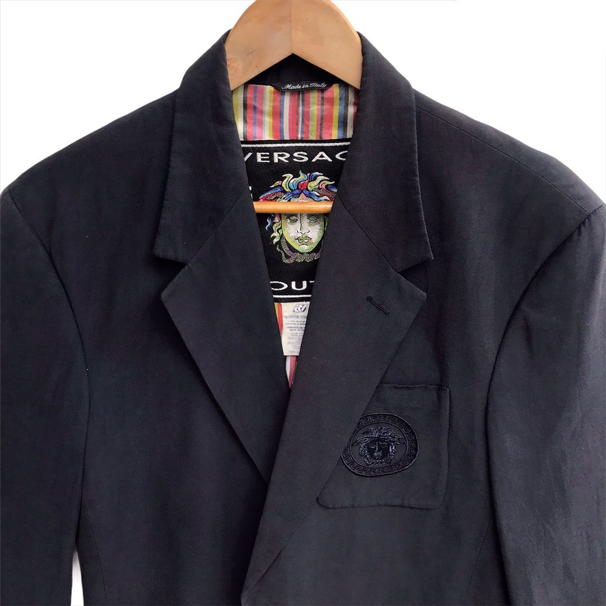 Designer × Versace × Versace Jeans Couture Vintage Versace Jeany Couture Blazer Jacket Size US M / EU 48-50 / 2 - 5 Thumbnail
