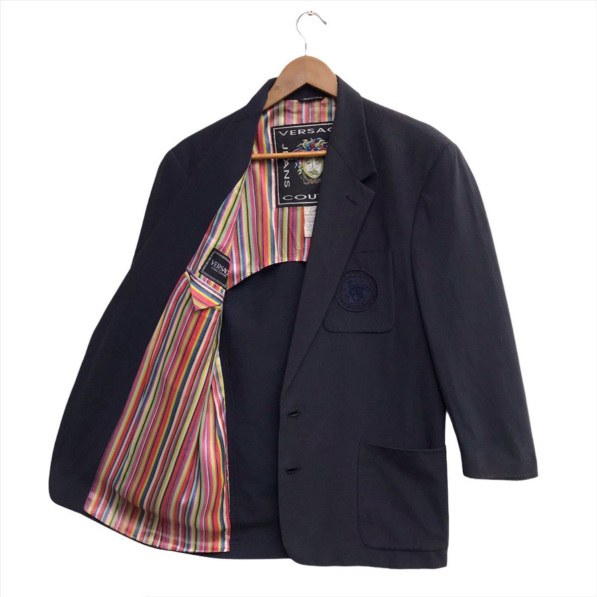 Designer × Versace × Versace Jeans Couture Vintage Versace Jeany Couture Blazer Jacket Size US M / EU 48-50 / 2 - 1 Thumbnail