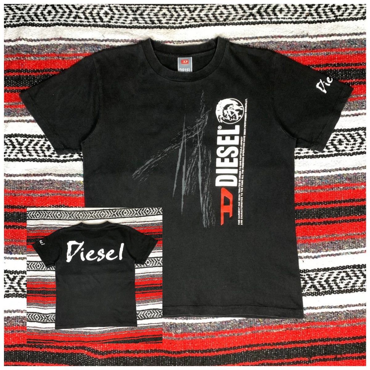 Diesel Vintage Diesel Shirt Diesel Designers Size US S / EU 44-46 / 1 - 1 Thumbnail