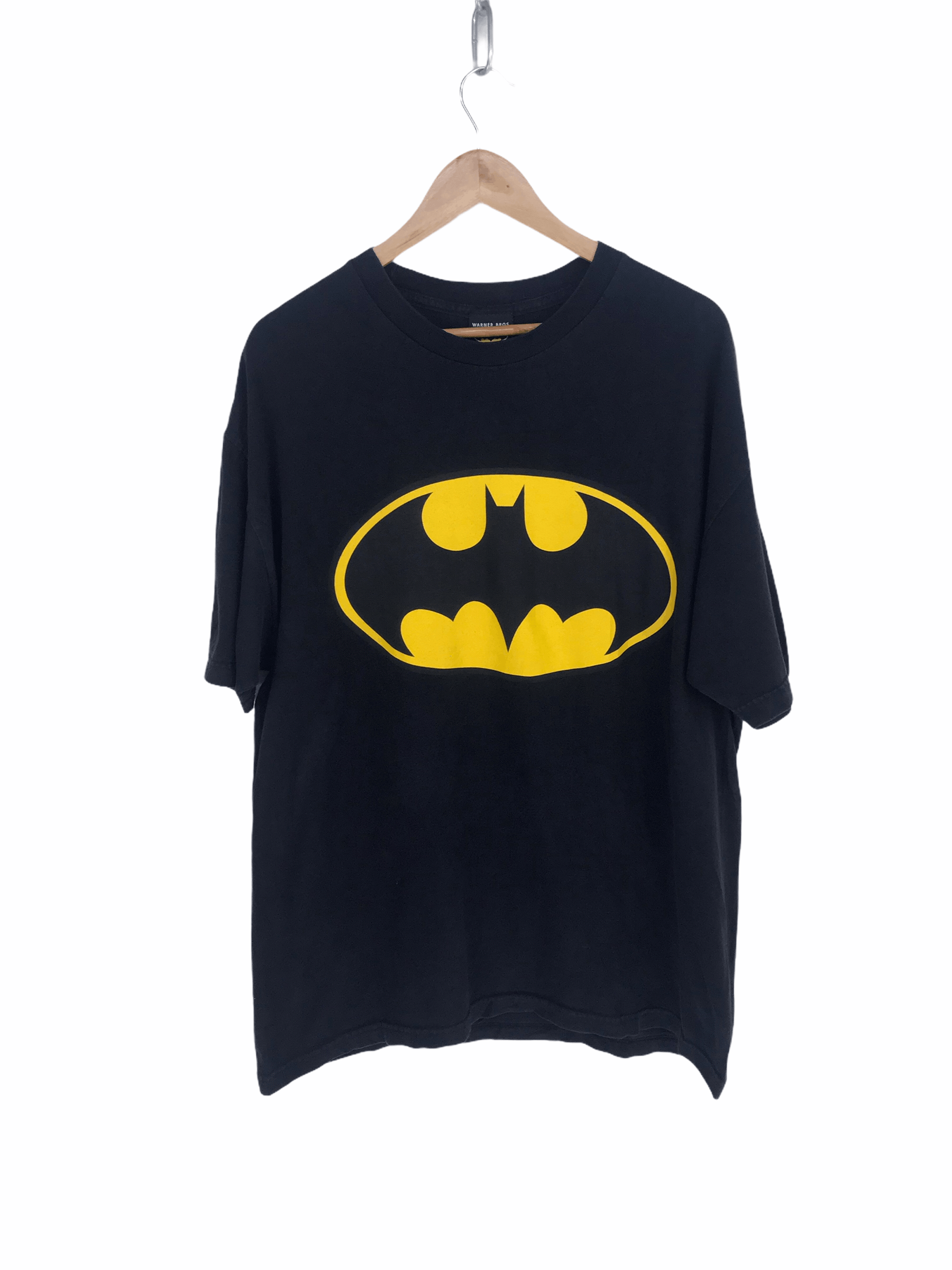 Vintage Vintage 2001 BATMAN Big Logo Shirt Size US XL / EU 56 / 4 - 1 Thumbnail