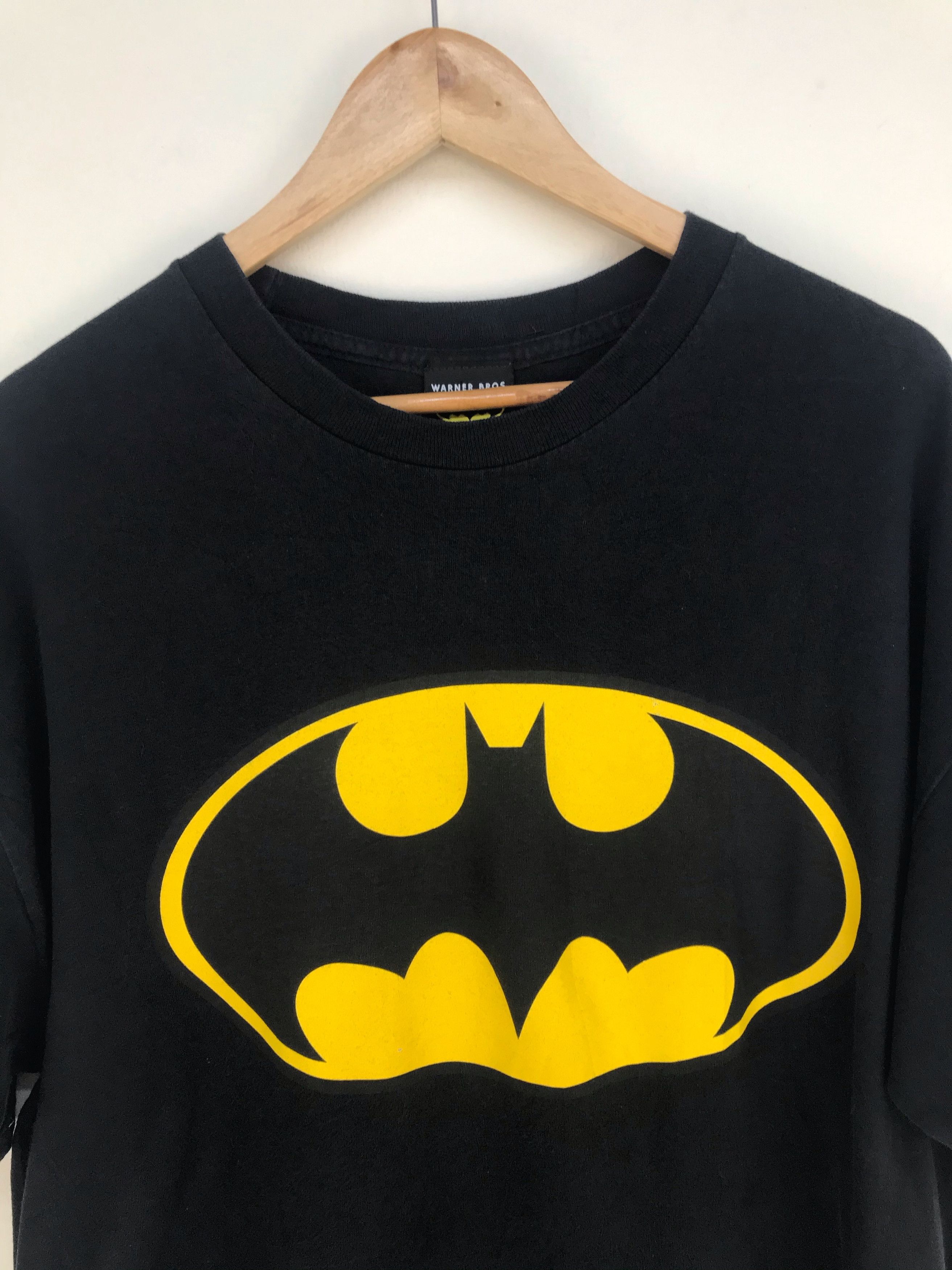 Vintage Vintage 2001 BATMAN Big Logo Shirt Size US XL / EU 56 / 4 - 3 Thumbnail