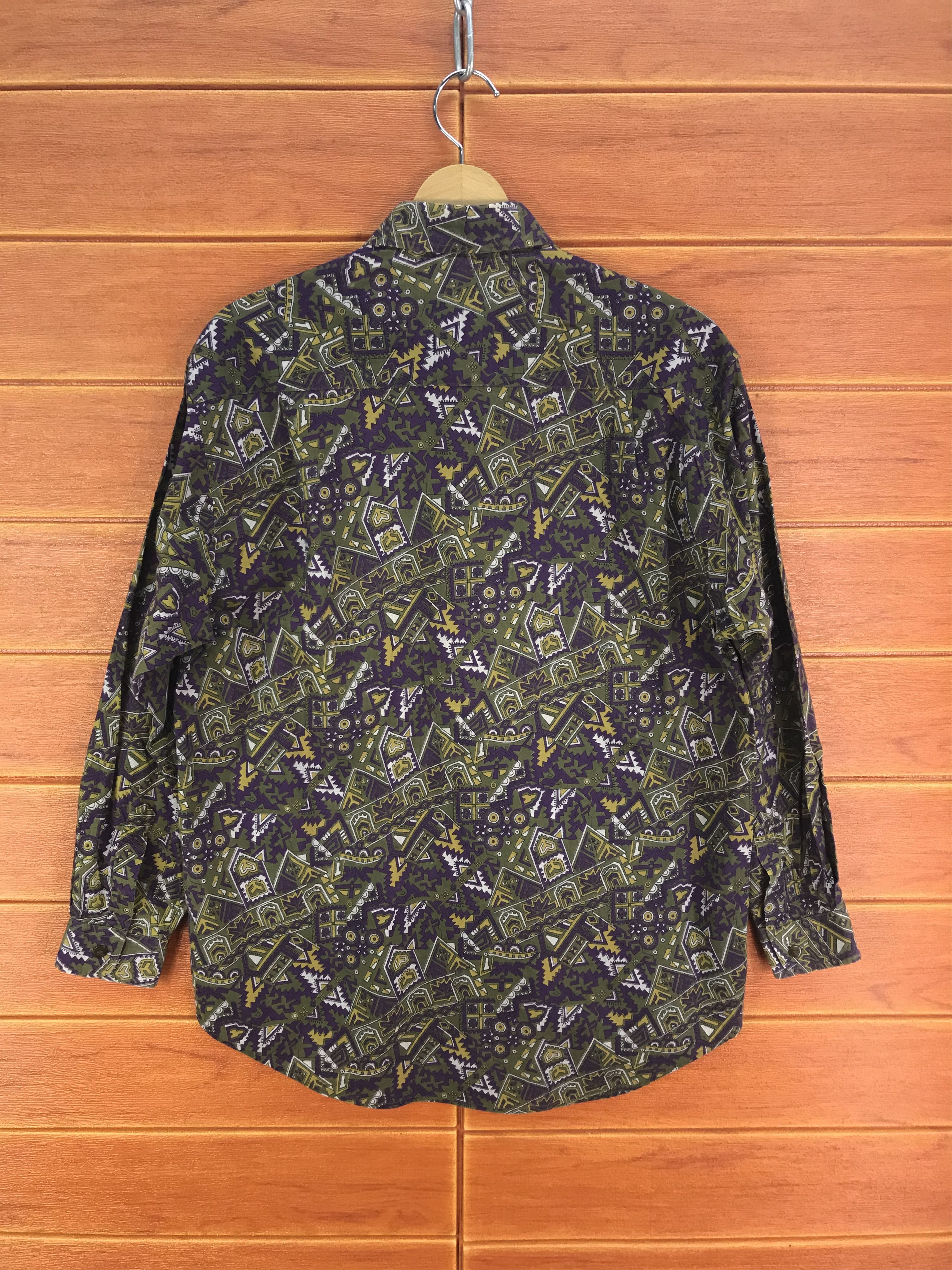 Aztech Mountain Vintage Sisnus Aztec Baroque Novelty Psychedelic Pop Art Size US M / EU 48-50 / 2 - 5 Thumbnail