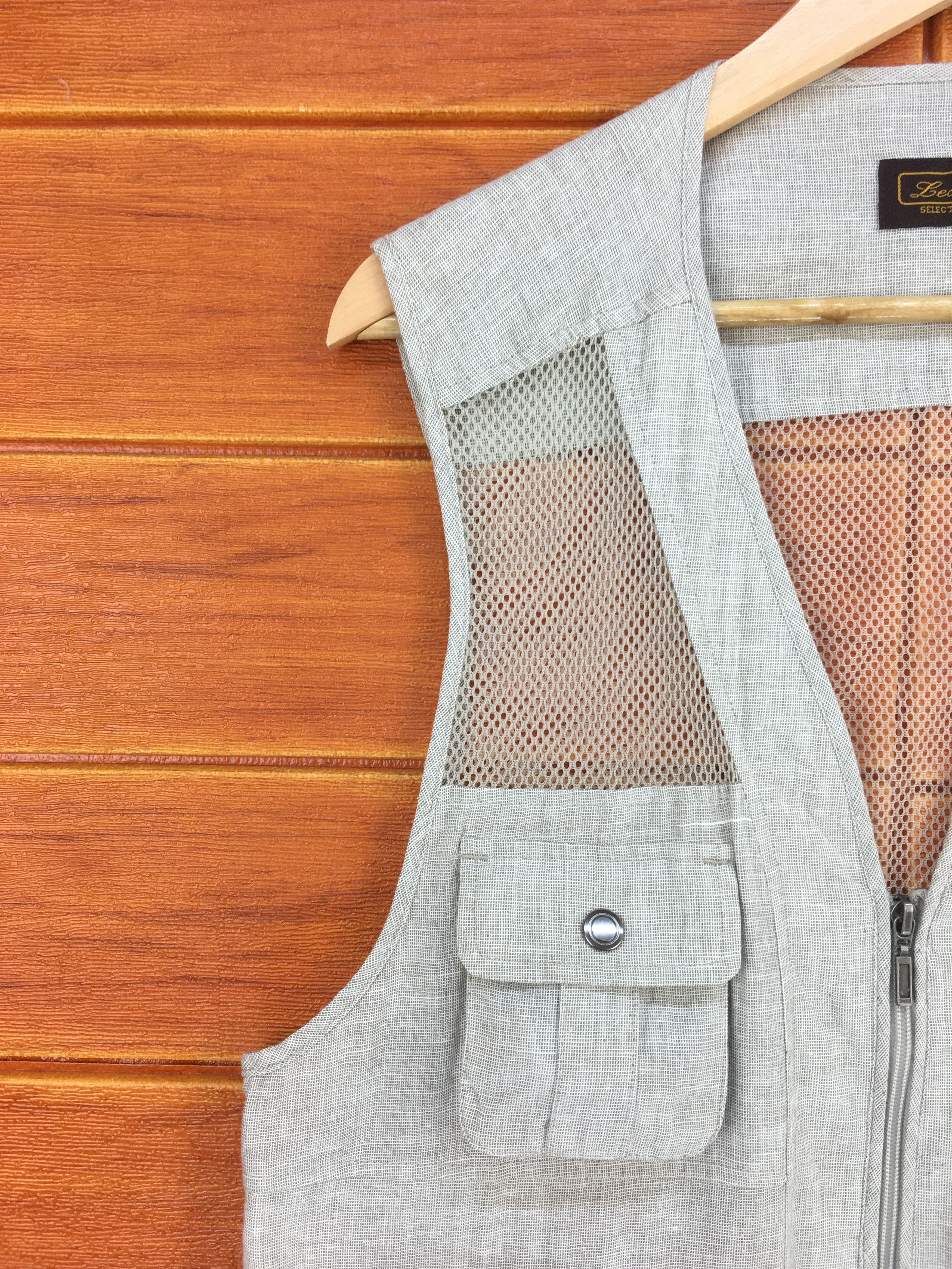 Japanese Brand × Vintage Vintage LEO BEAT Mesh Tactical Multi Pocket Vest Size US M / EU 48-50 / 2 - 2 Thumbnail