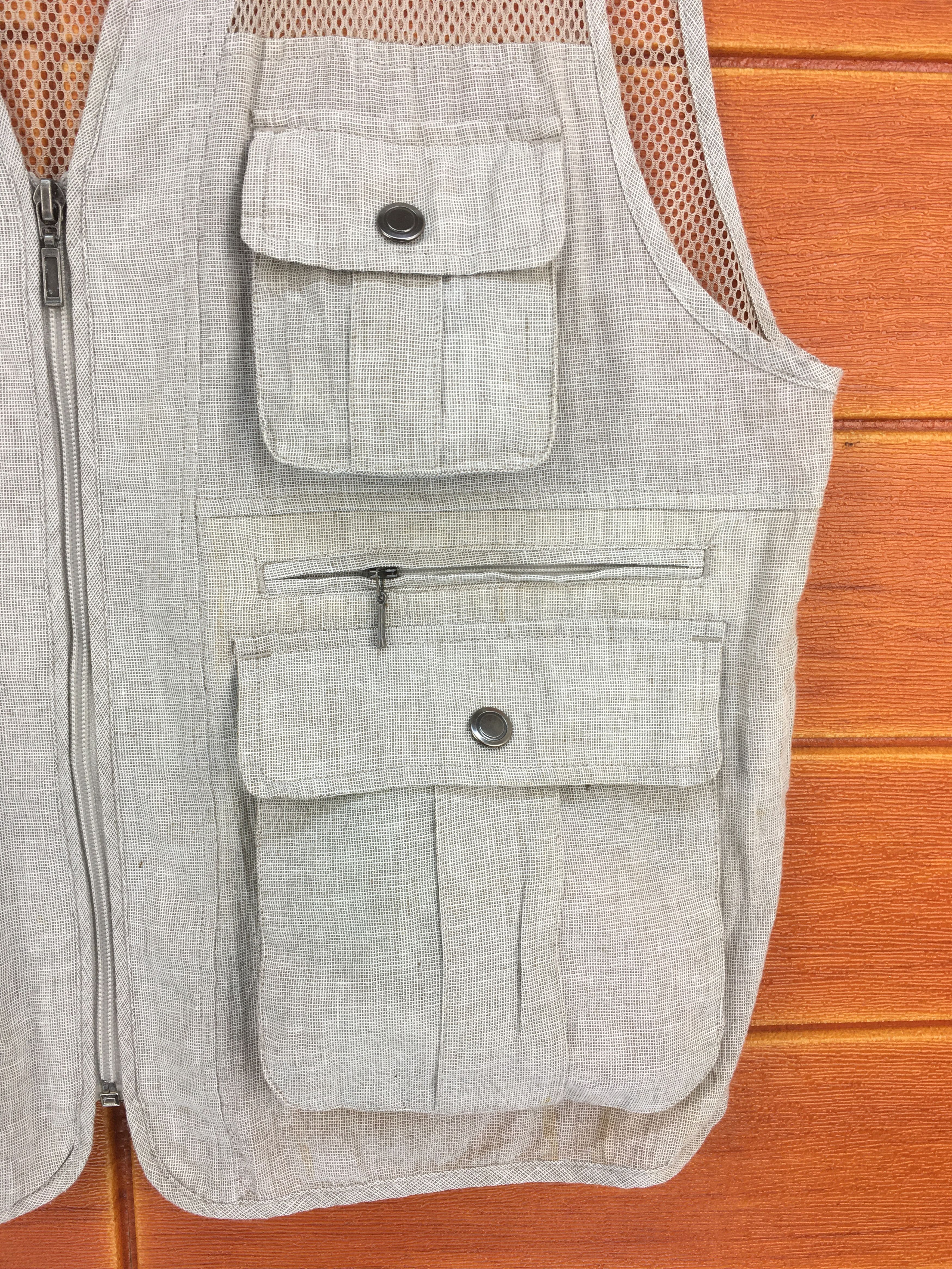 Japanese Brand × Vintage Vintage LEO BEAT Mesh Tactical Multi Pocket Vest Size US M / EU 48-50 / 2 - 5 Thumbnail