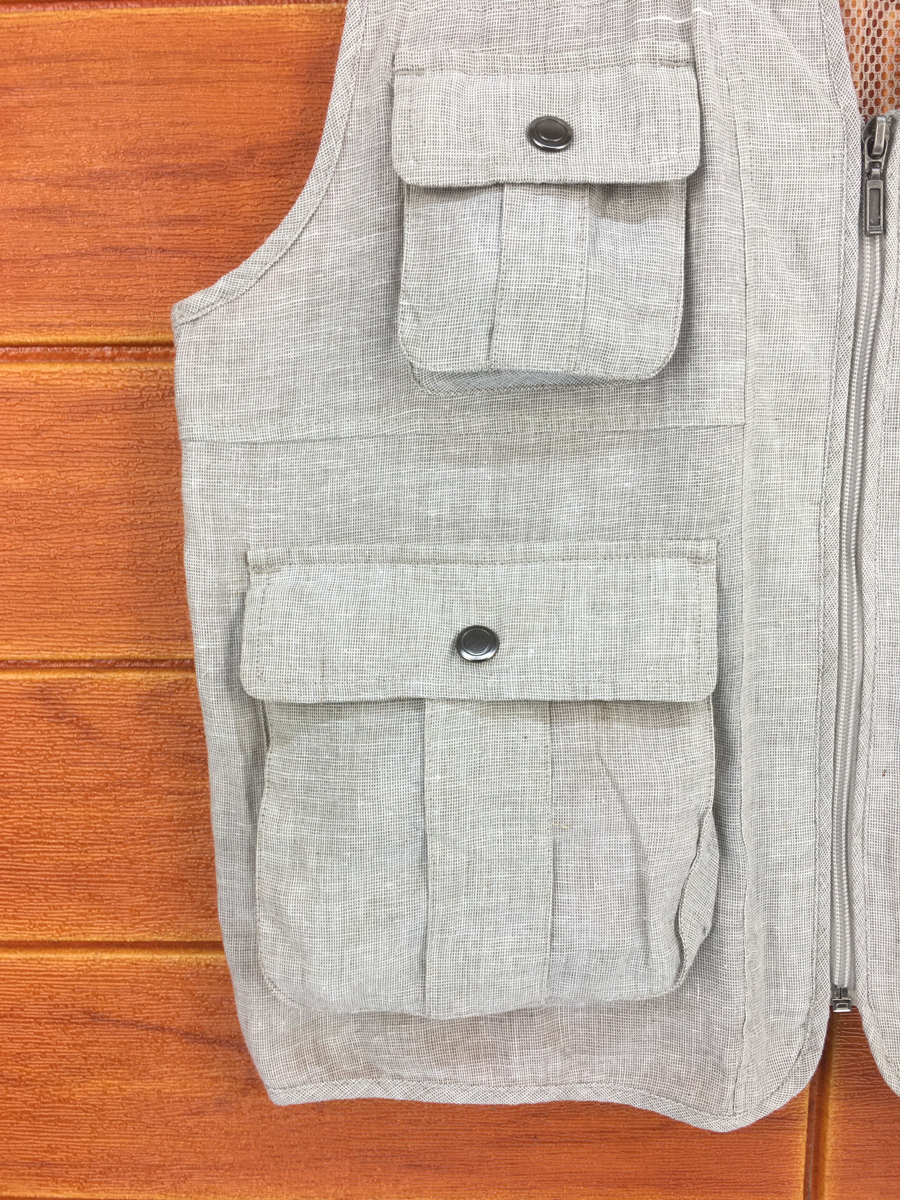 Japanese Brand × Vintage Vintage LEO BEAT Mesh Tactical Multi Pocket Vest Size US M / EU 48-50 / 2 - 4 Thumbnail