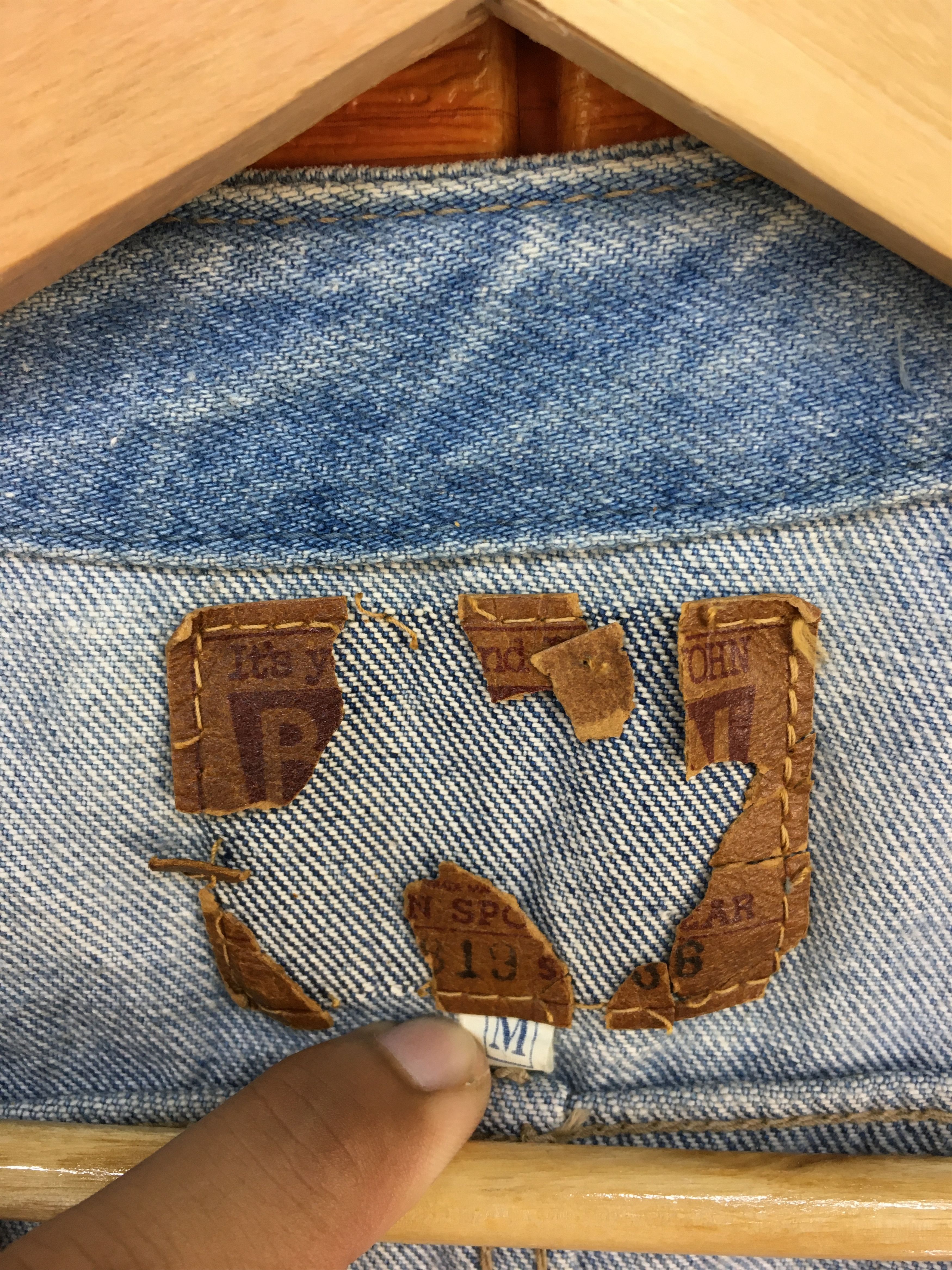 Big John Vintage BIG JOHN Denim Jeans Vest Size US S / EU 44-46 / 1 - 6 Thumbnail