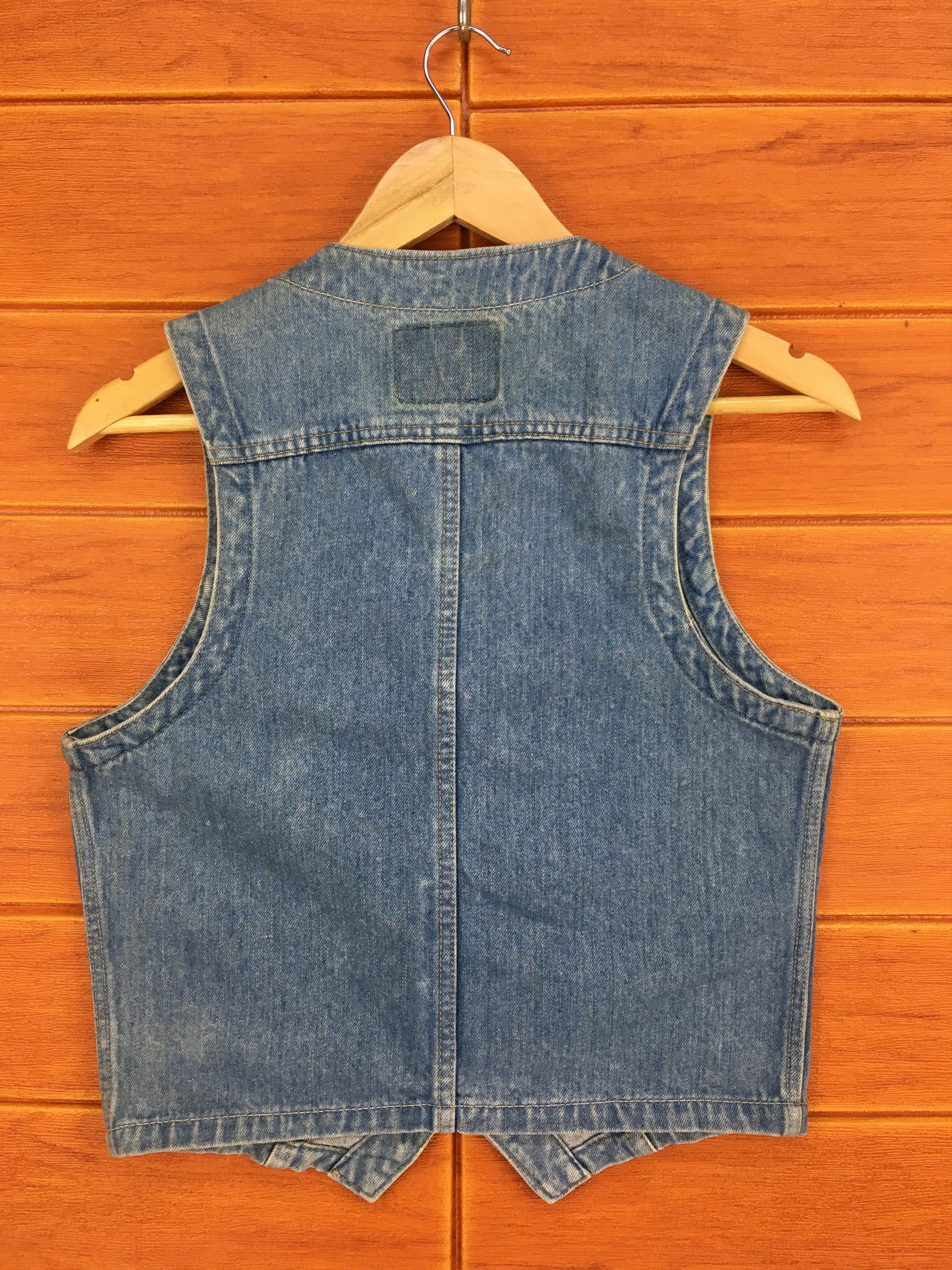 Big John Vintage BIG JOHN Denim Jeans Vest Size US S / EU 44-46 / 1 - 9 Thumbnail